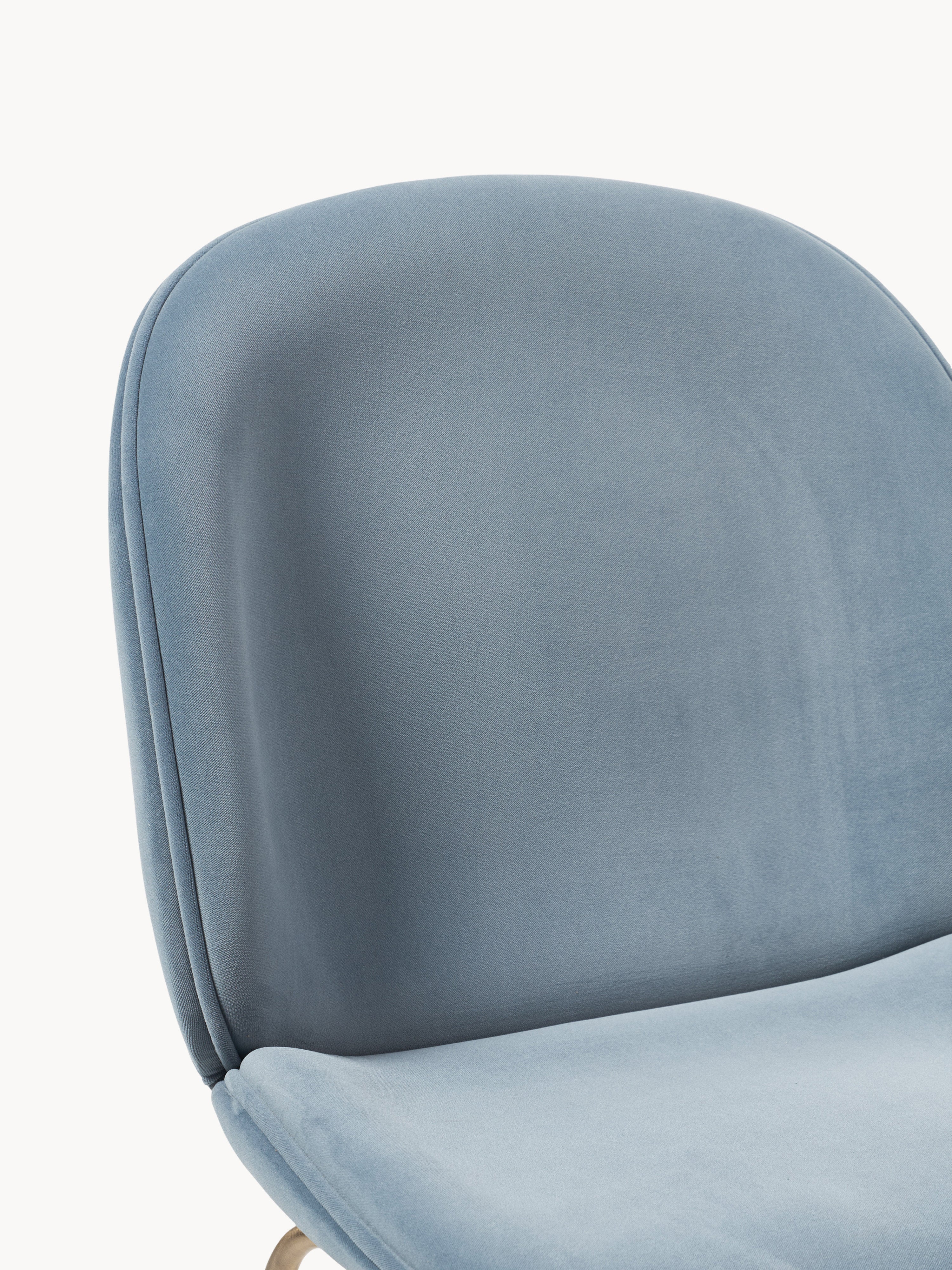 WESTWING x GUBI, Velvet Dining Chair Beetle by Delia Lachance