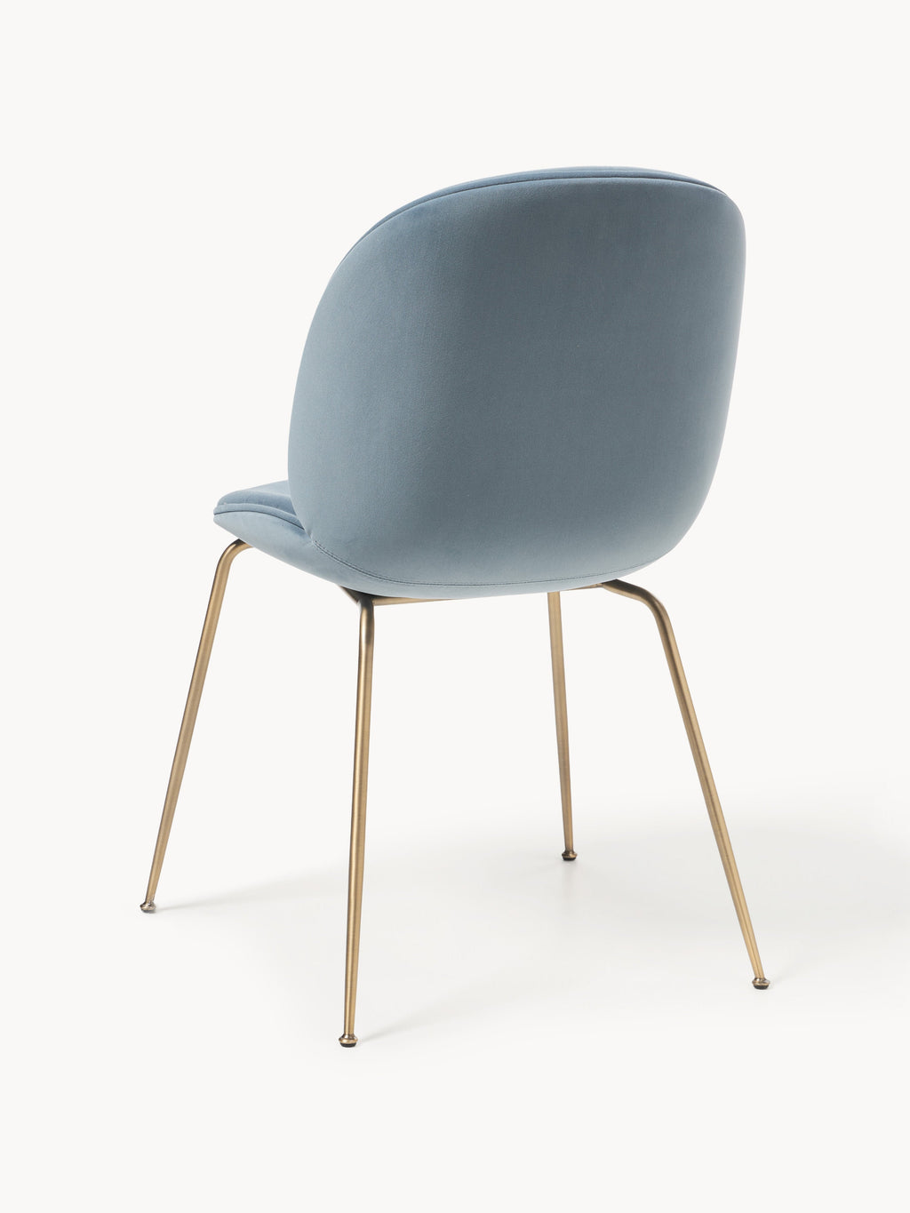 WESTWING x GUBI, Velvet Dining Chair Beetle by Delia Lachance