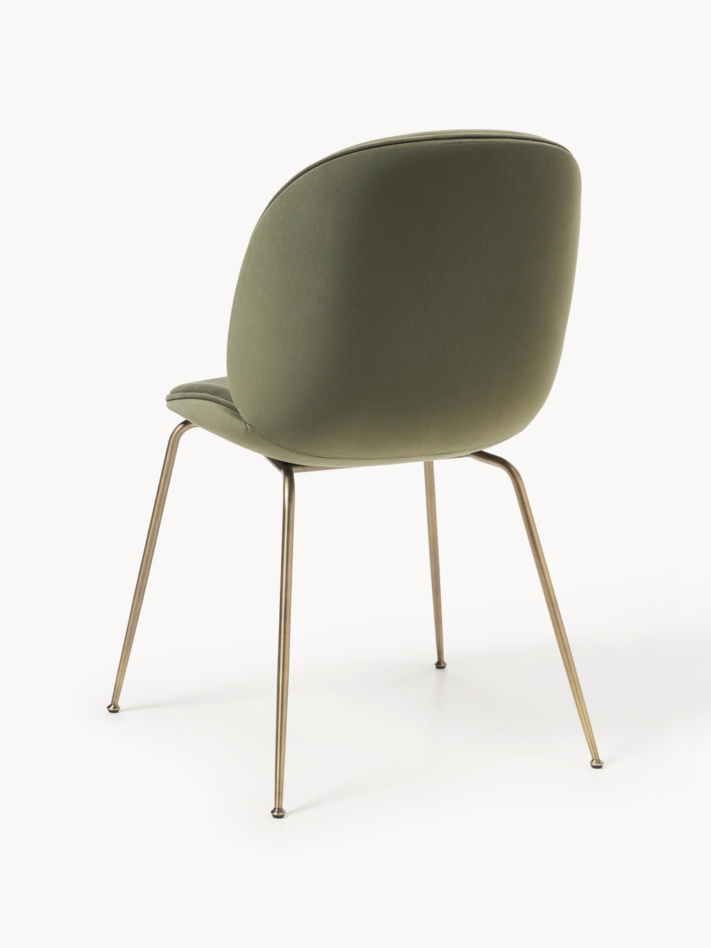 WESTWING x GUBI, Velvet Dining Chair Beetle by Delia Lachance