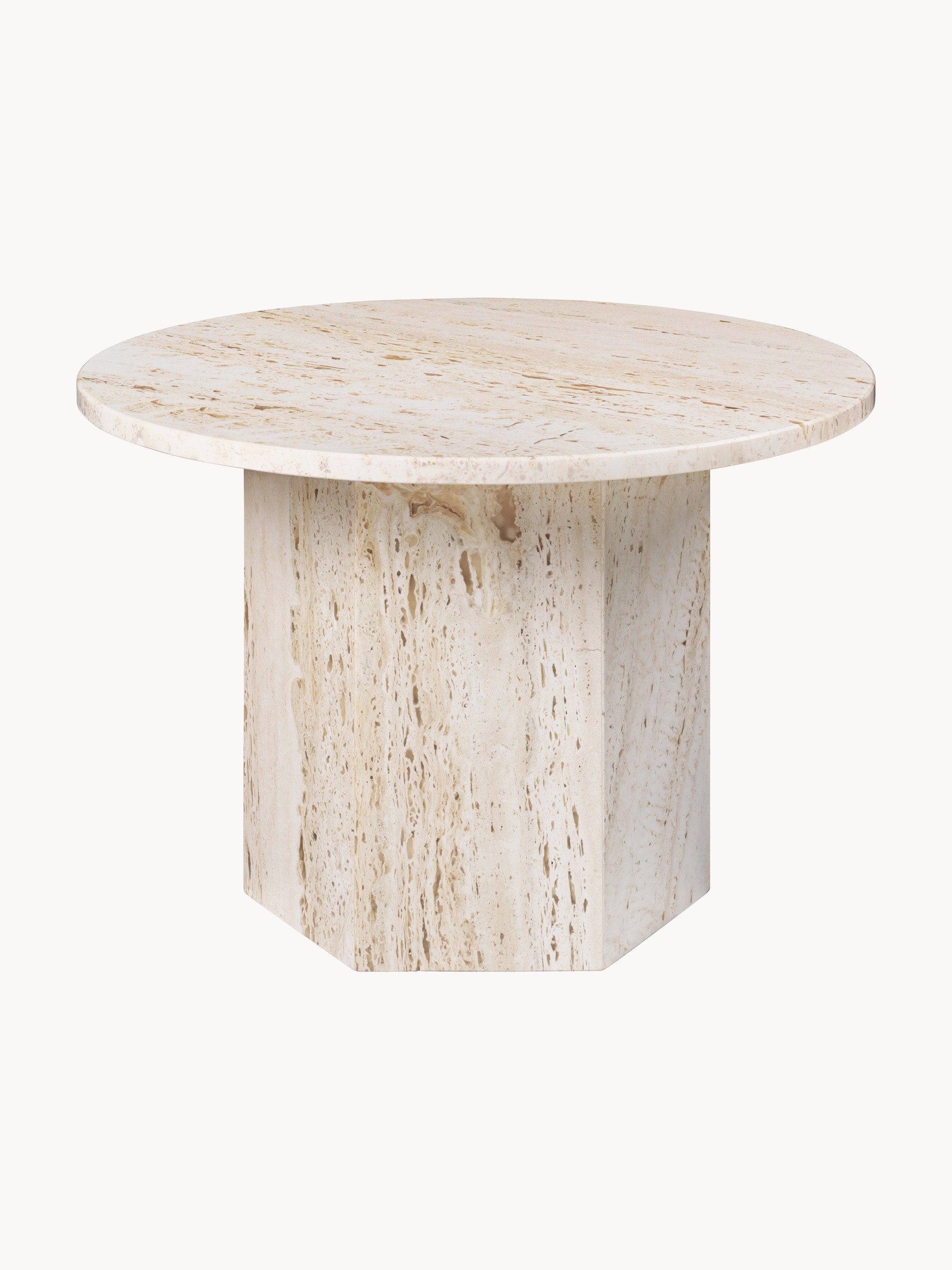 Gallery image 1 - Epic Coffee Table - Round, Ø60, Travertine