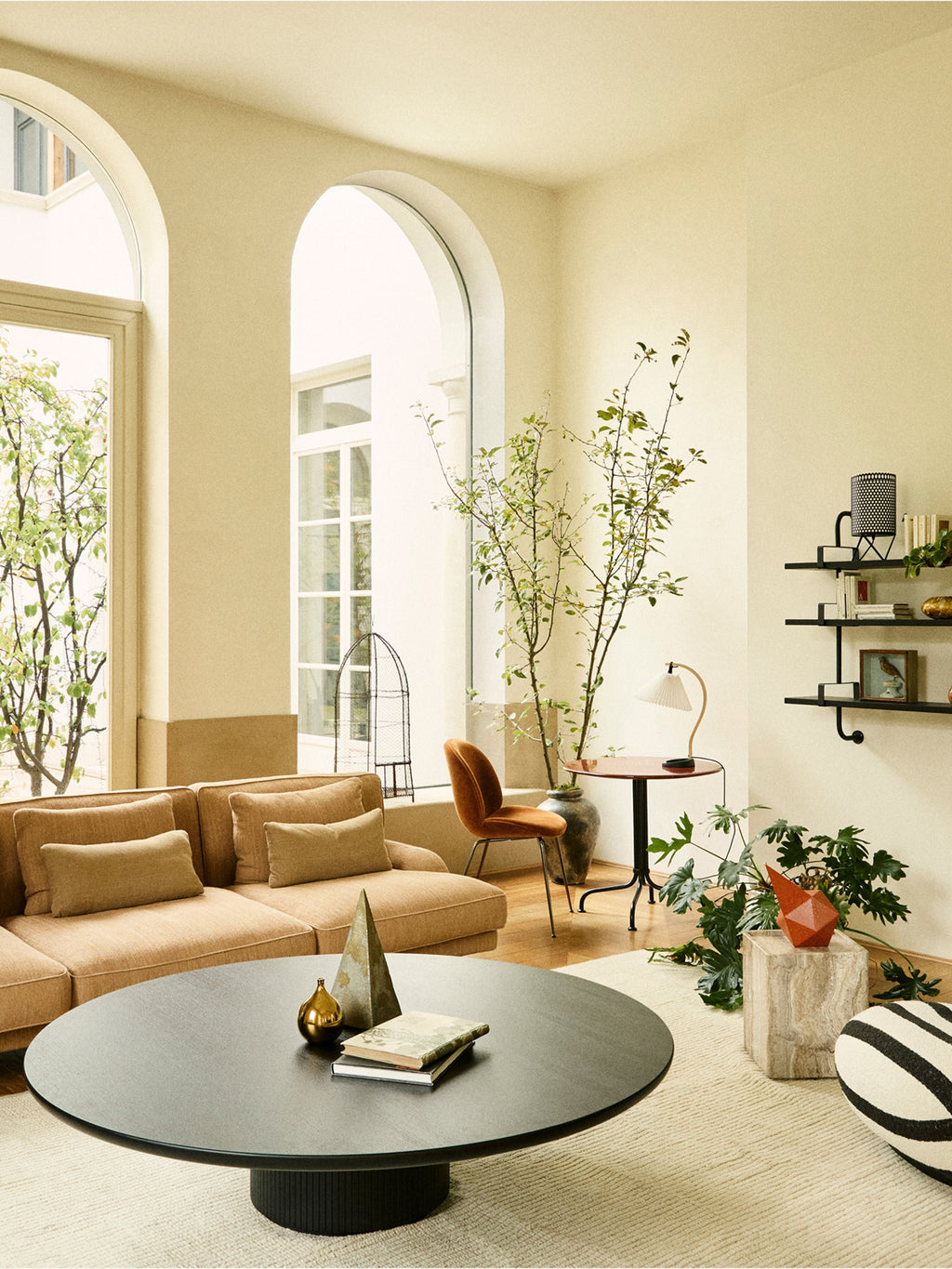 WESTWING x GUBI, Upholstered Dining Chair Beetle by Delia Lachance