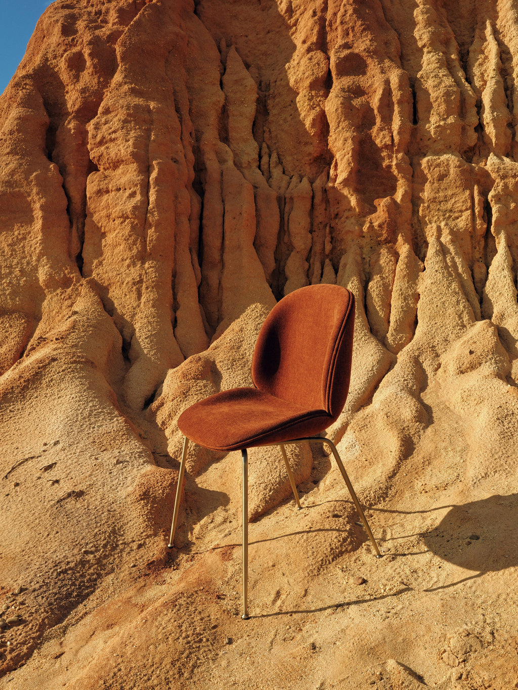 WESTWING x GUBI, Upholstered Dining Chair Beetle by Delia Lachance
