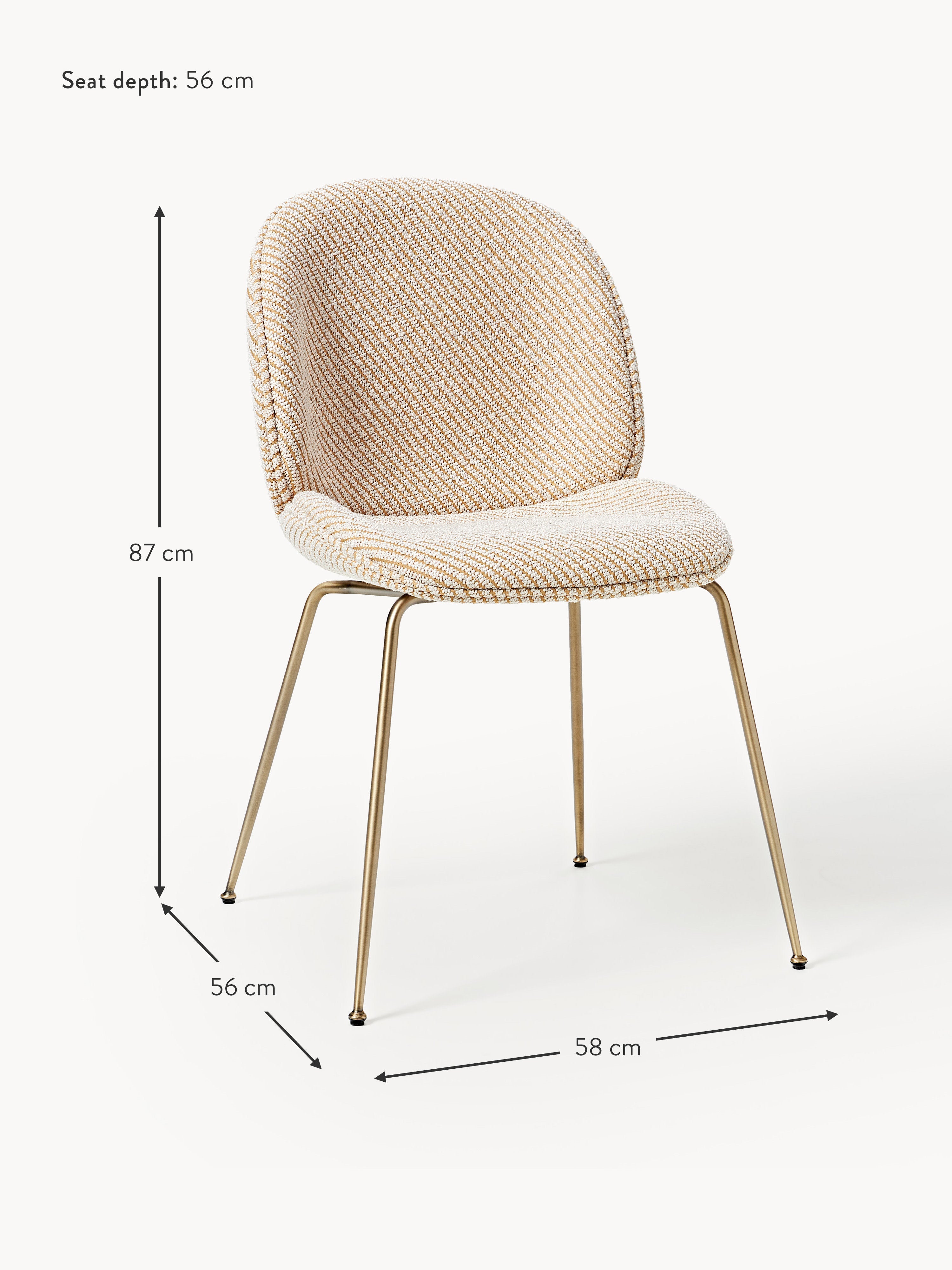 WESTWING x GUBI, Upholstered Dining Chair Beetle by Delia Lachance