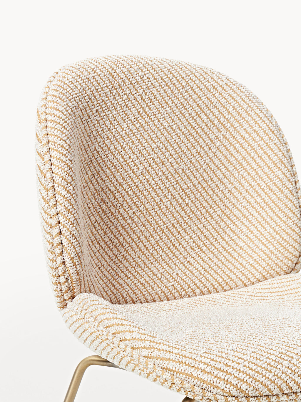 WESTWING x GUBI, Upholstered Dining Chair Beetle by Delia Lachance
