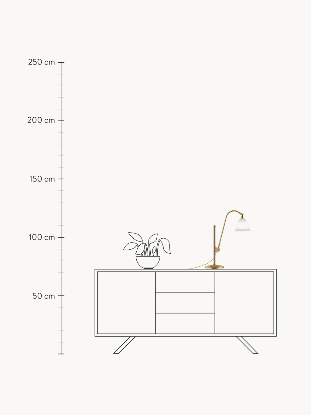 BL1 Large Height-Adjustable Table Lamp