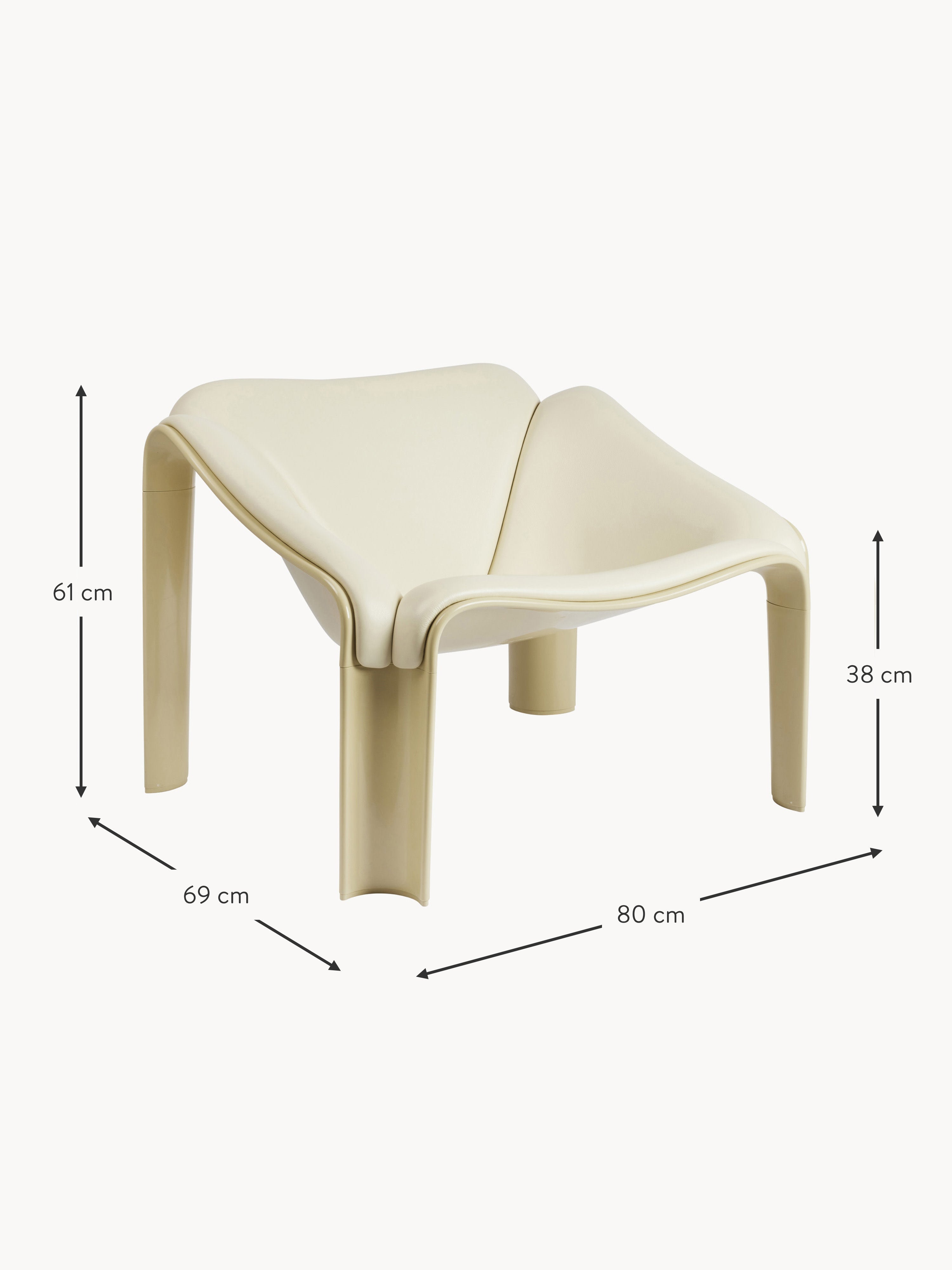 F300 Leather Lounge Chair