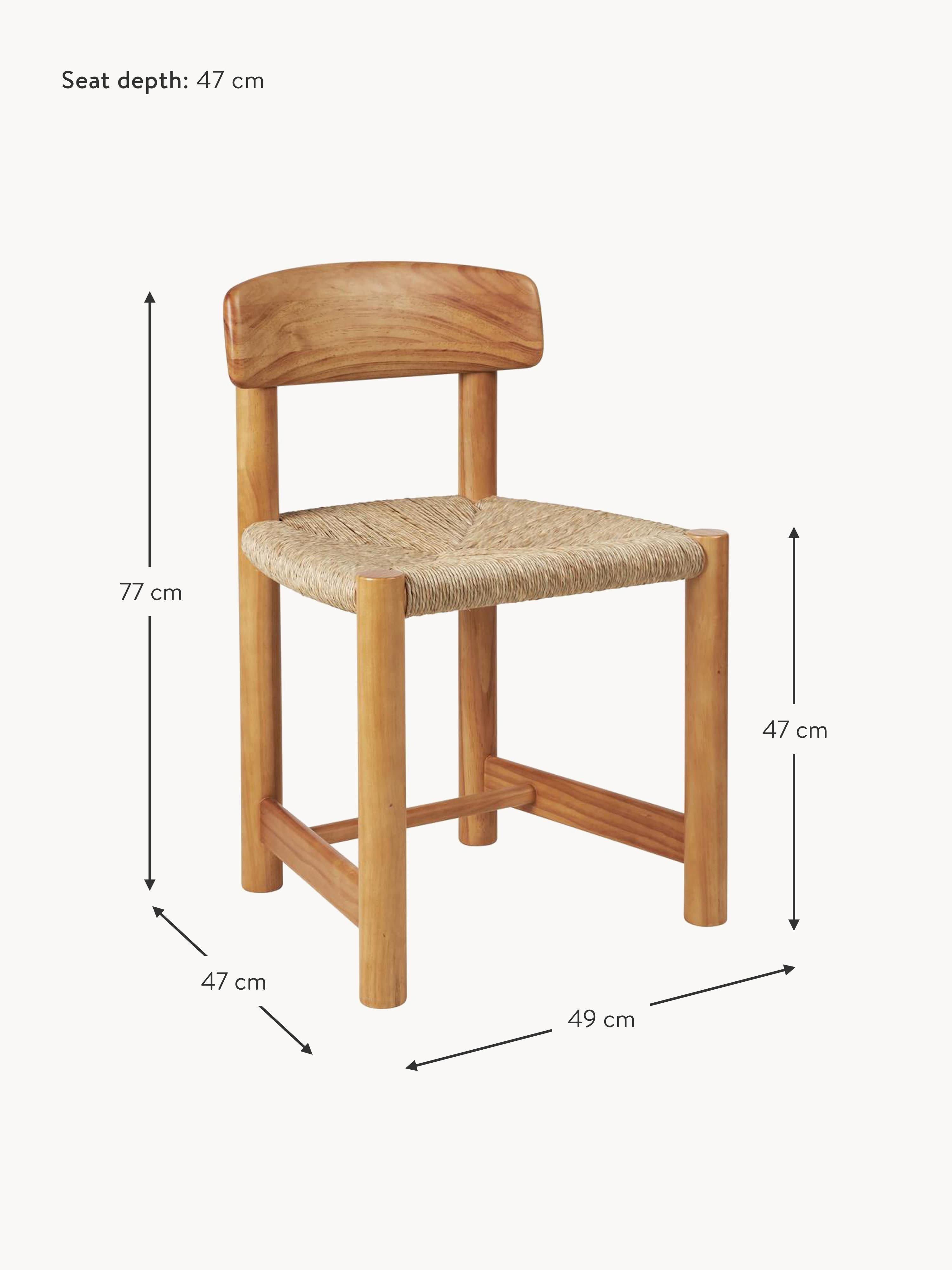 Daumiller Handmade Pine Wood Dining Chair