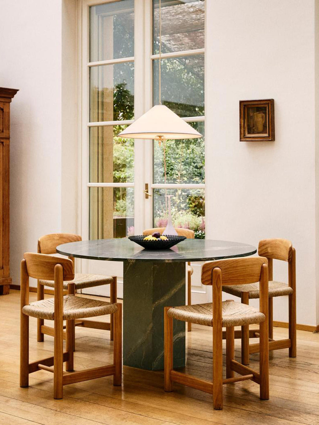 Daumiller Handmade Pine Wood Dining Chair