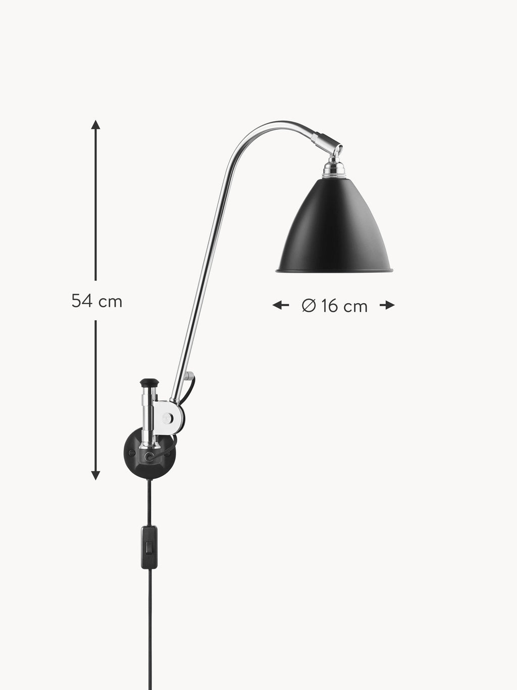 BL6 Adjustable Plug-in Wall Lamp