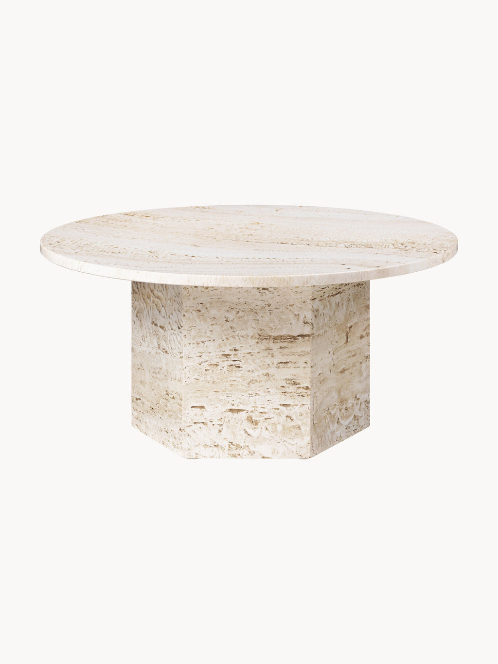 Gallery image 1 - Round Travertine Coffee Table Epic
