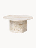 Gallery image 1 - Round Travertine Coffee Table Epic
