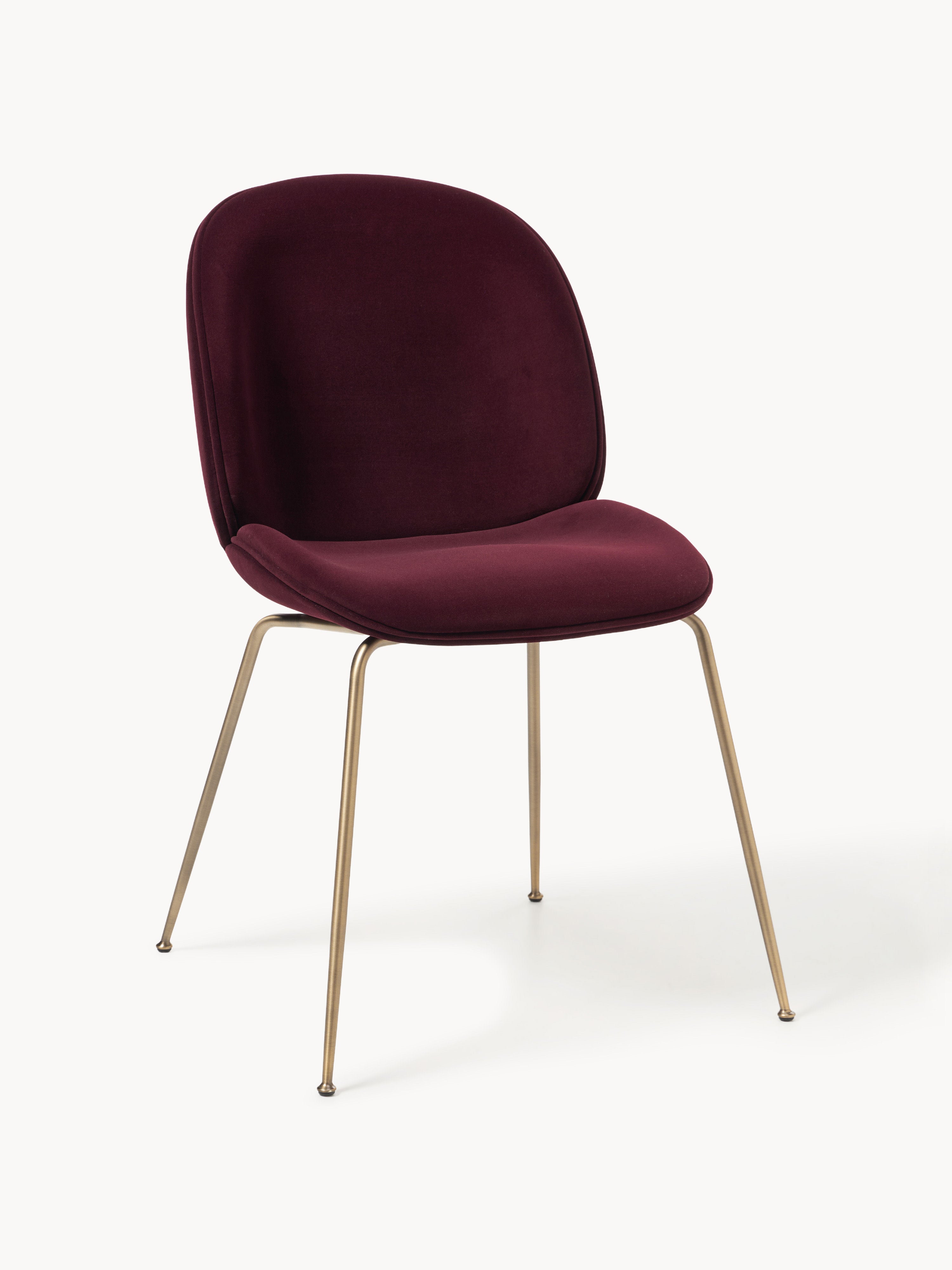 WESTWING x GUBI, Velvet Dining Chair Beetle by Delia Lachance