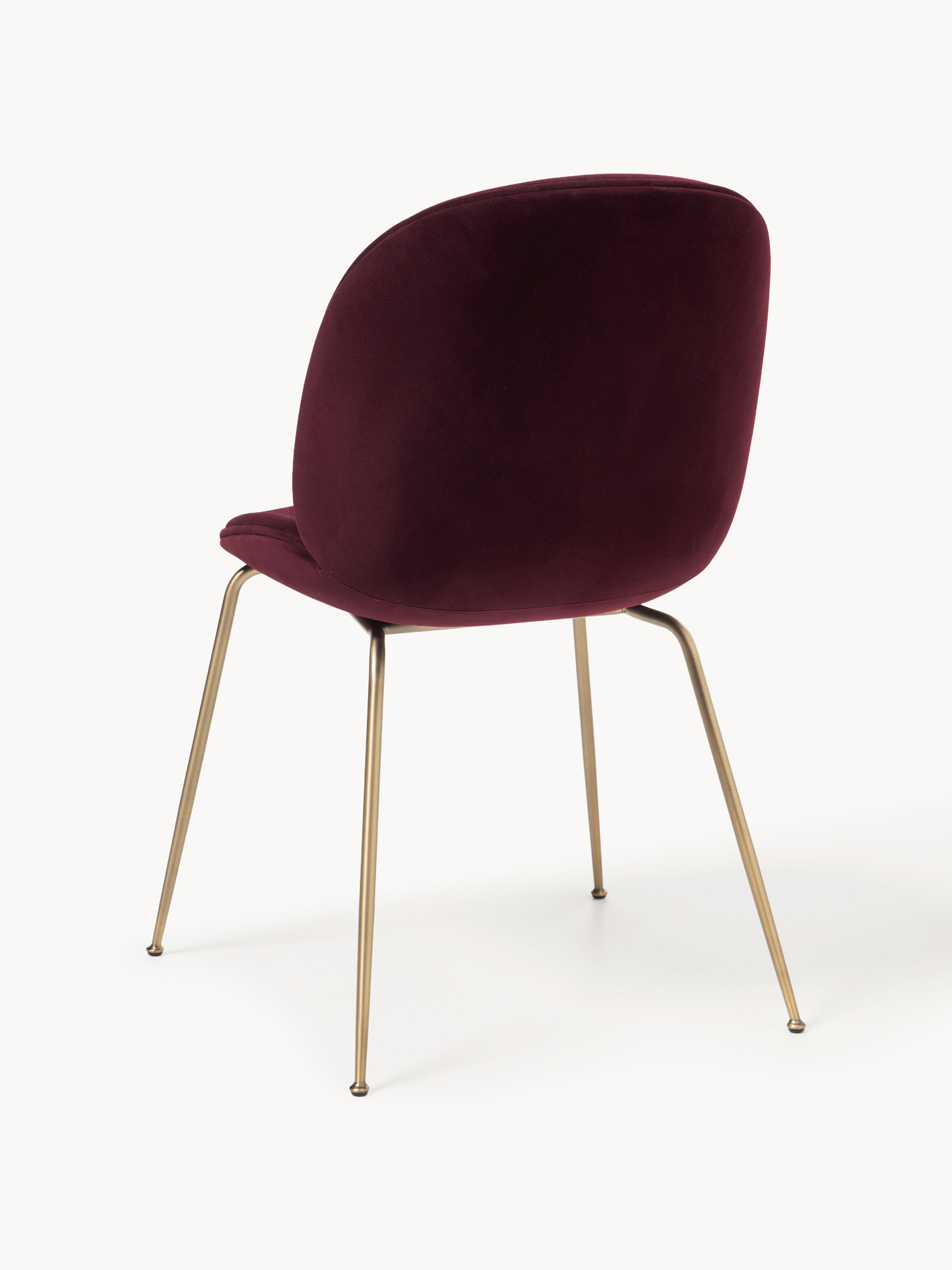 WESTWING x GUBI, Velvet Dining Chair Beetle by Delia Lachance