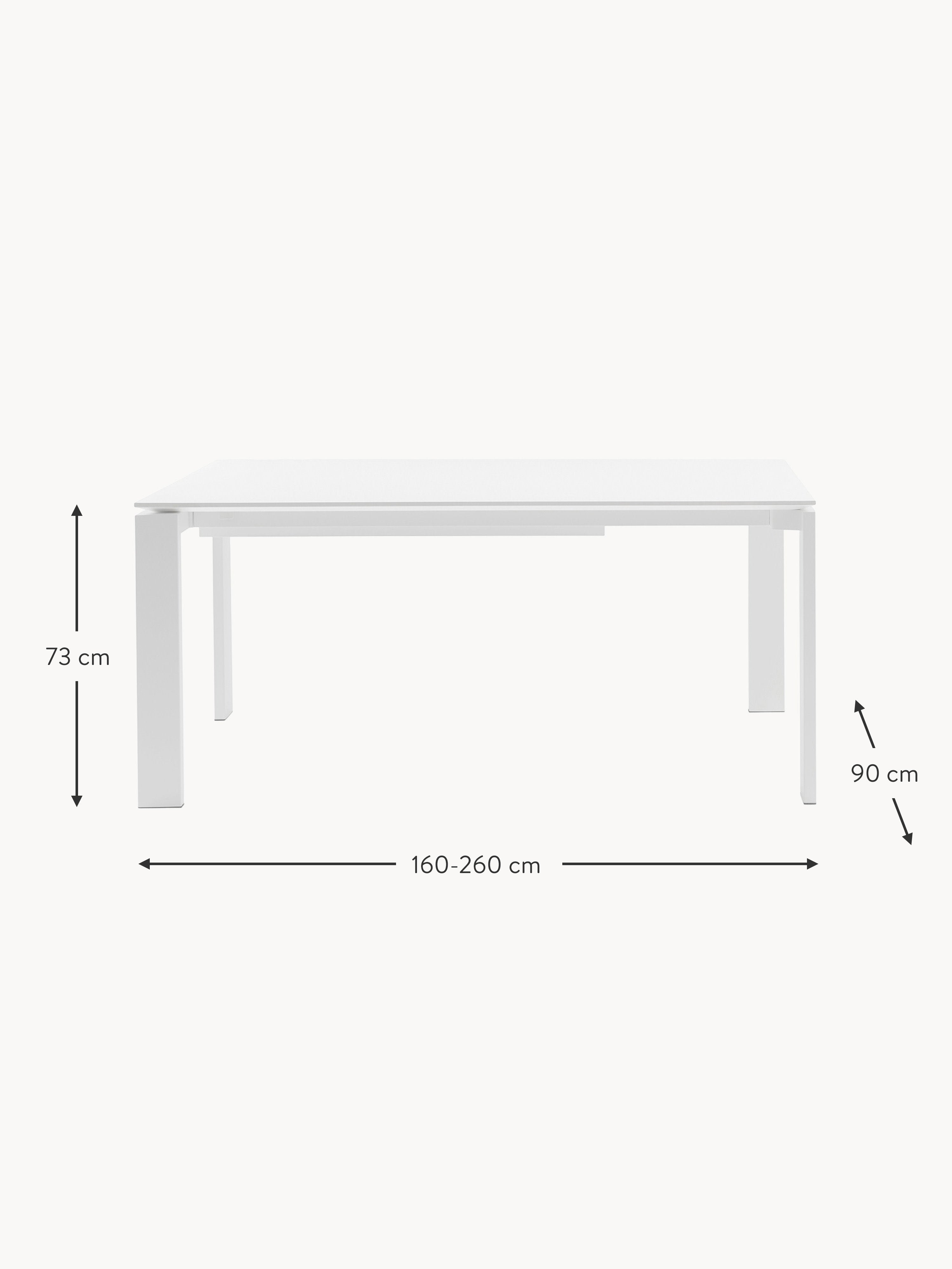 Four Extendable Outdoor Table