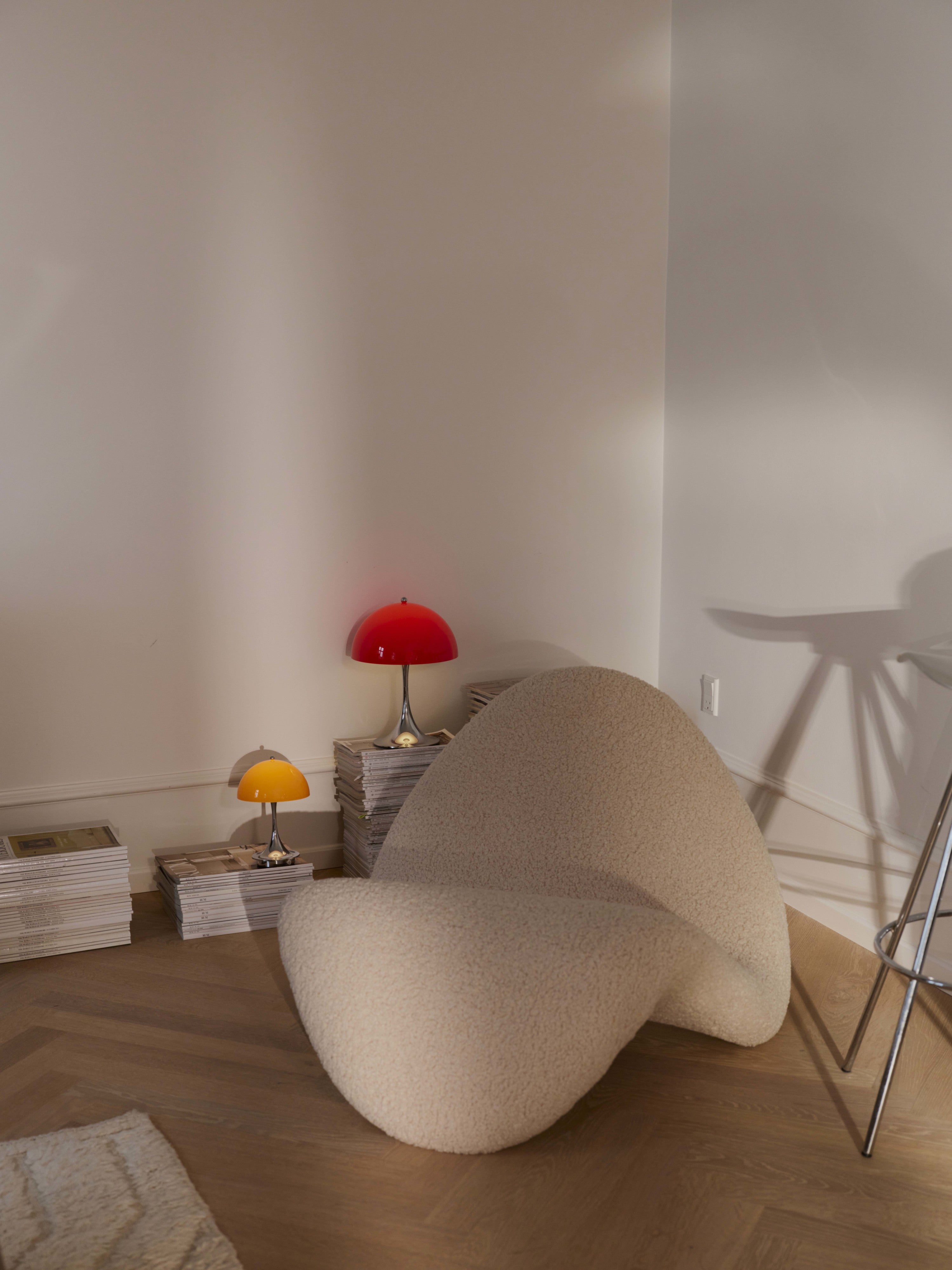 Dimmable Portable LED Table Lamp Panthella 250, Design Verner Panton