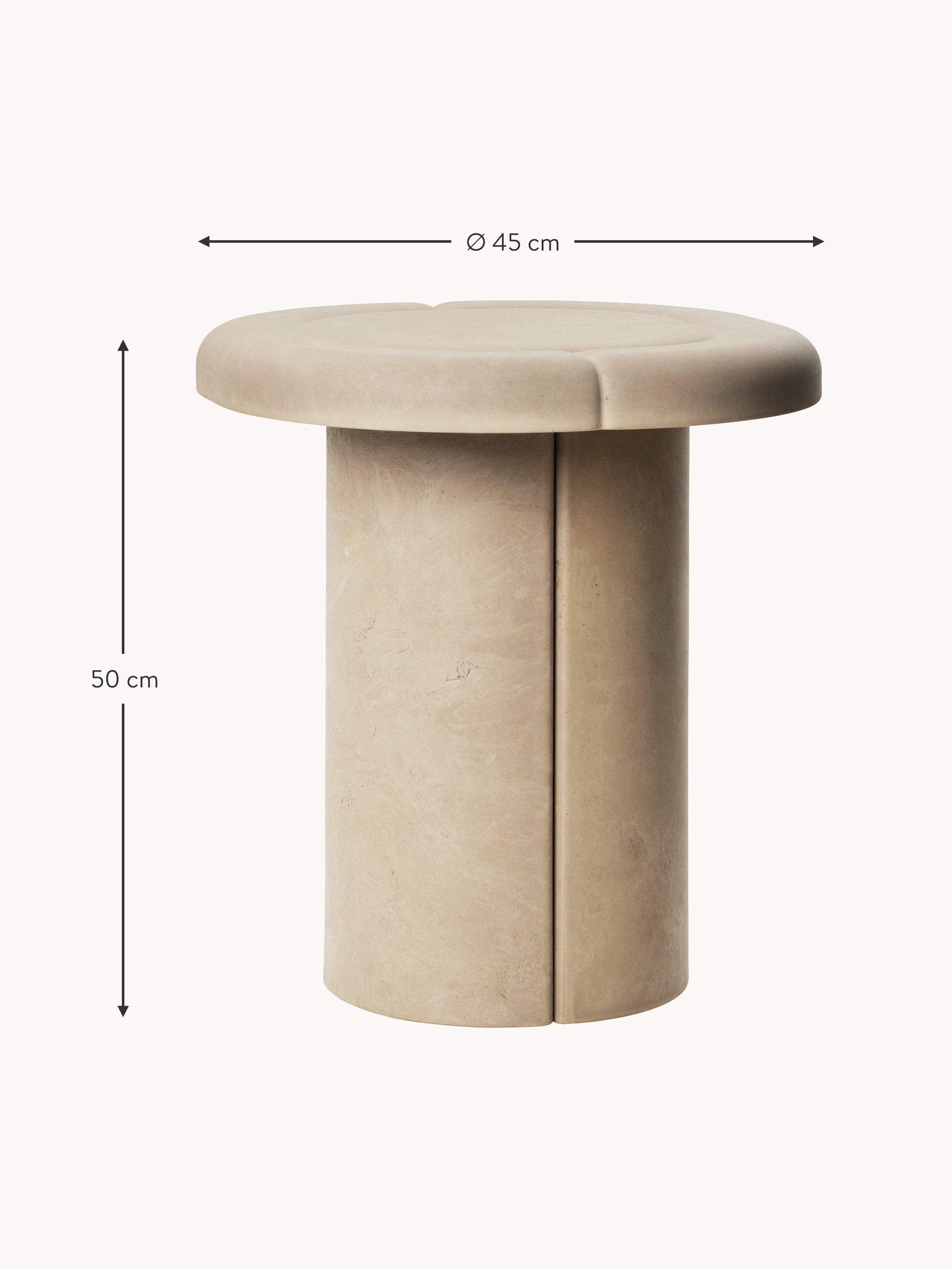 Alder Round Side Table