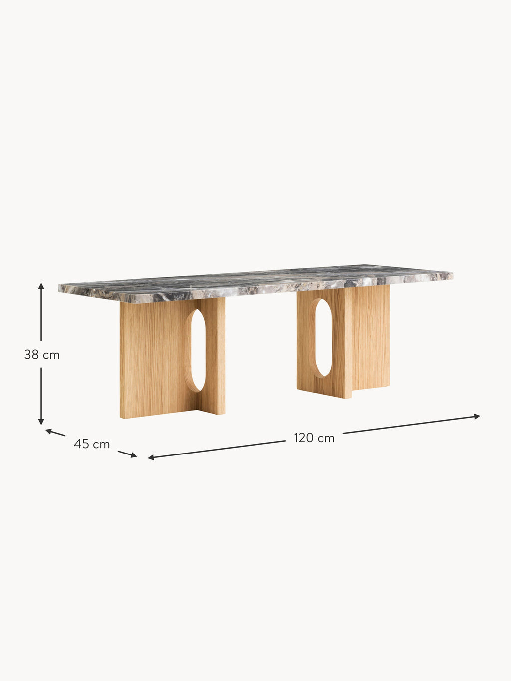 Androgyne Marble Coffe Table