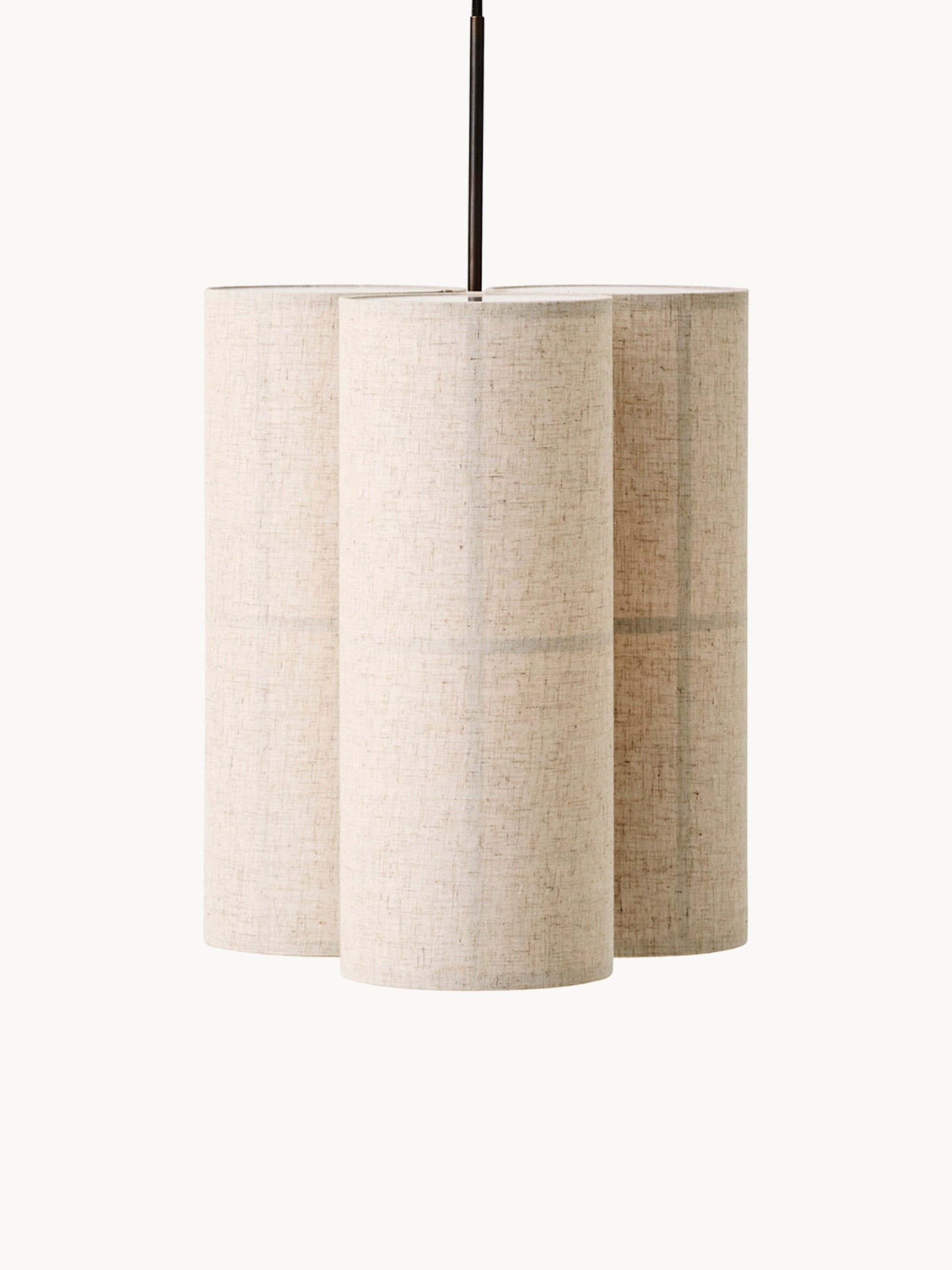 Hashira Handmade Linen Cluster Pendant Light