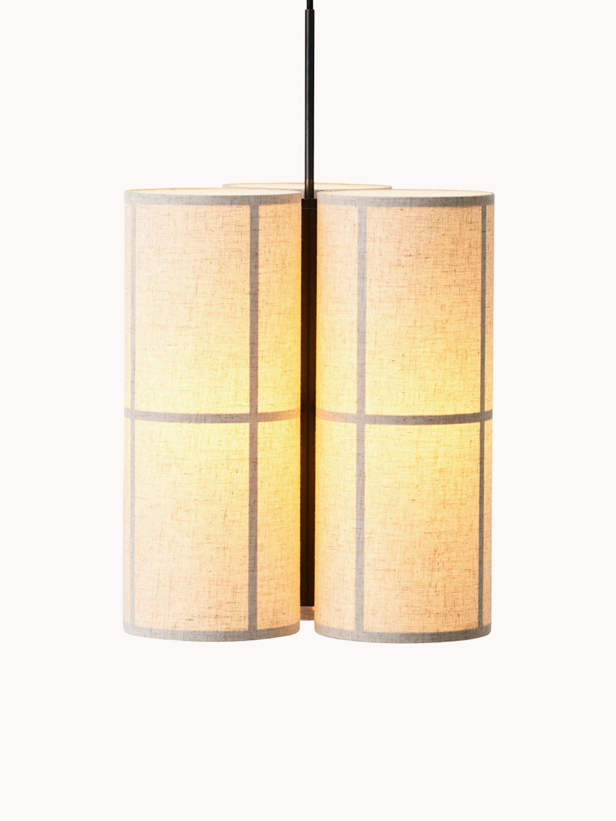 Hashira Handmade Linen Cluster Pendant Light