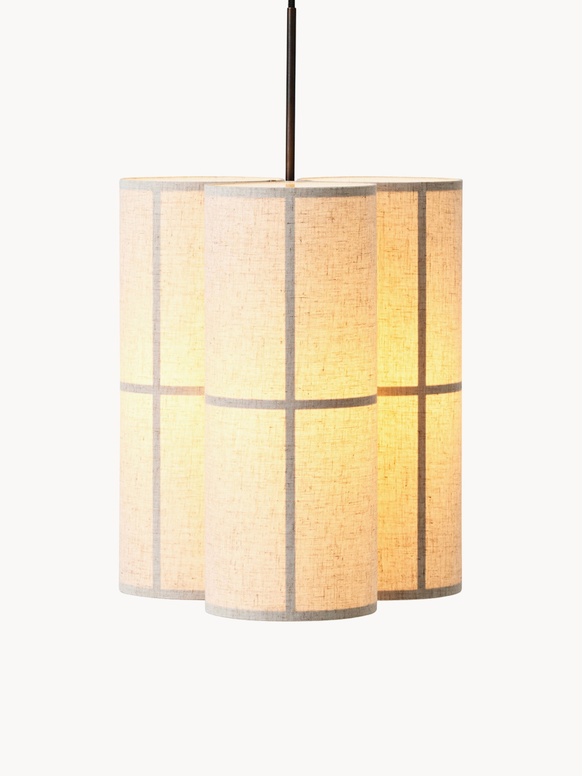 Hashira Handmade Linen Cluster Pendant Light