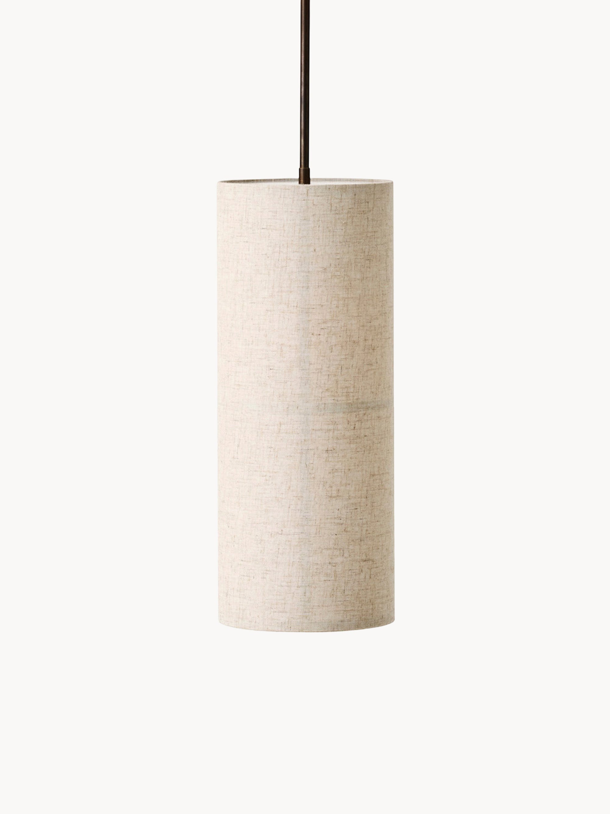 Gallery image 1 - Handmade Linen Pendant Light Hashira, in various sizes