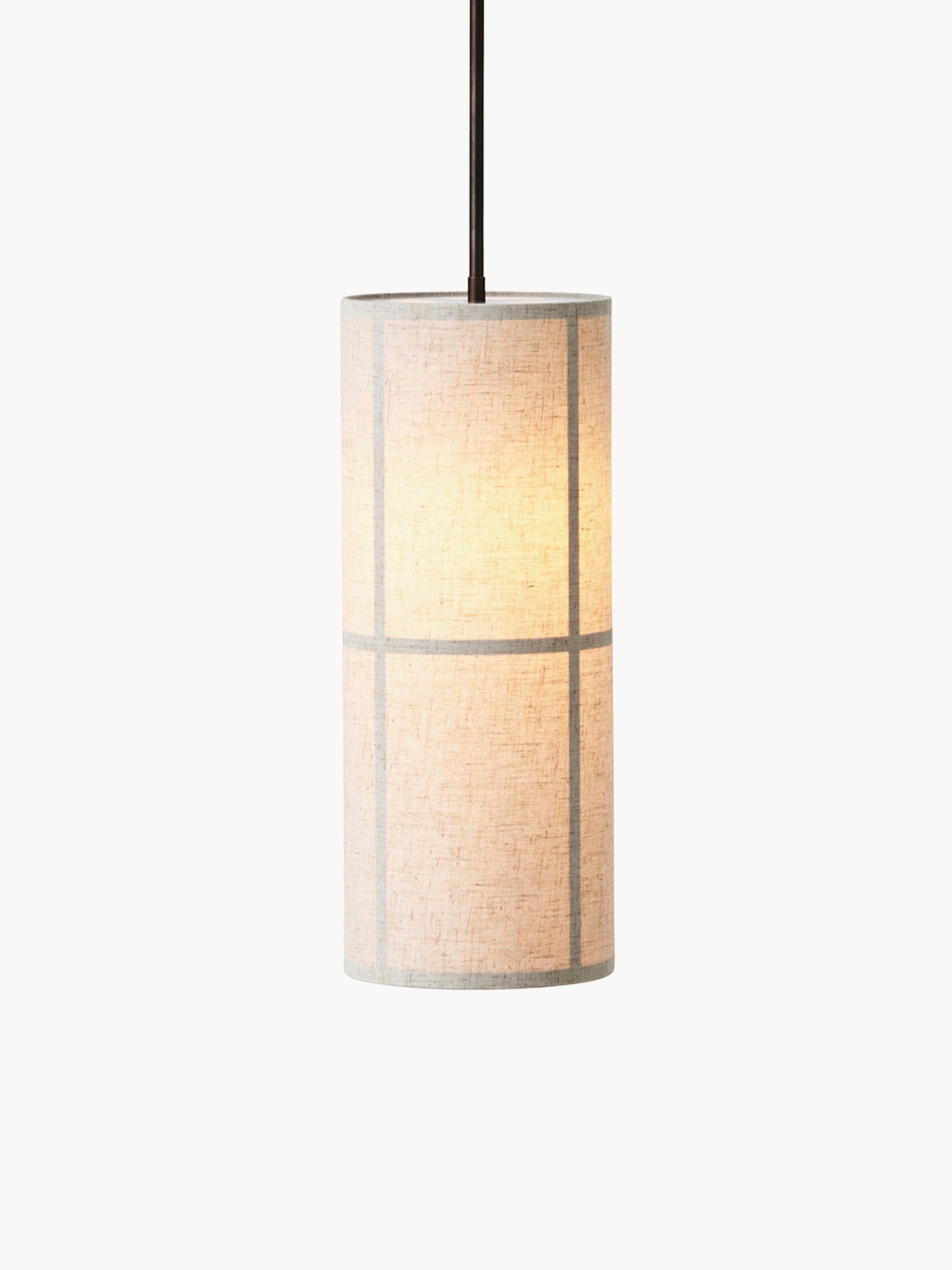 Hashira Handmade Linen Pendant Light, in various sizes