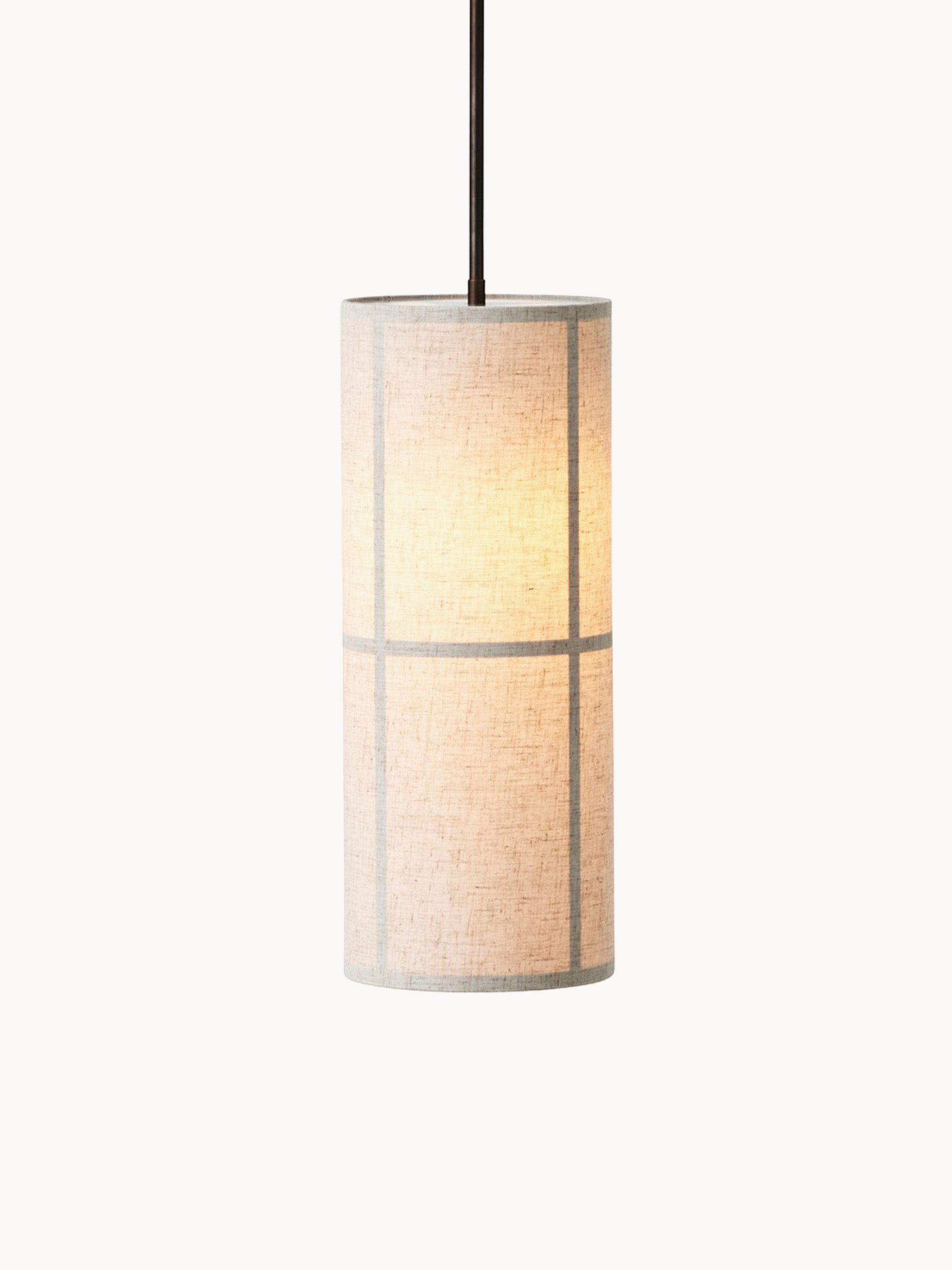Hashira Handmade Linen Pendant Light, in various sizes