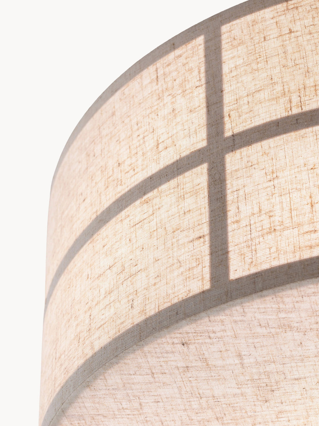 Hashira Handmade Linen Ceiling Lamp