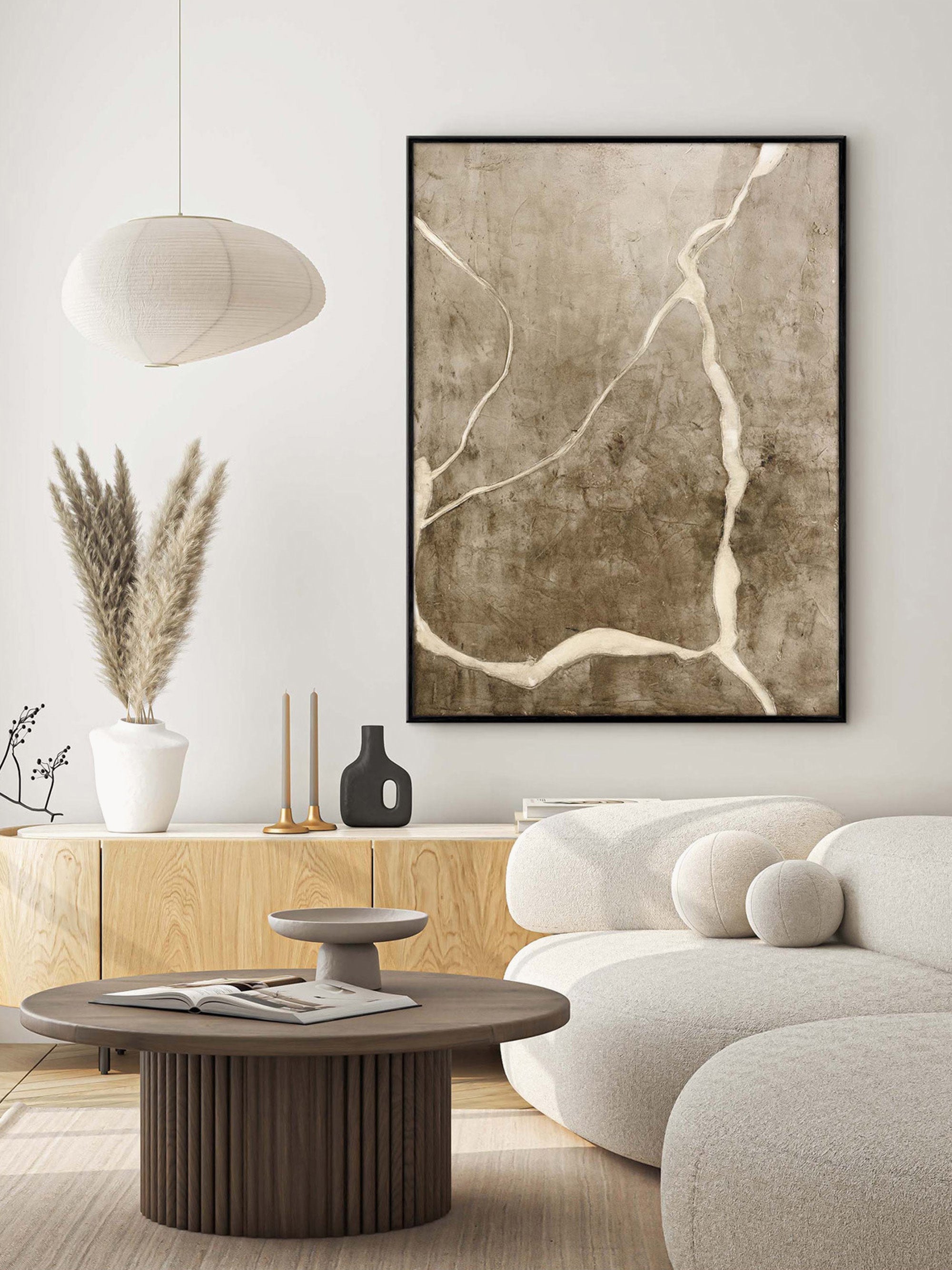 Vibranium Hand-Painted Canvas Art