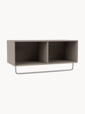 Gallery image 1 - Wooden Wall Shelf Coat with Clothes Rack