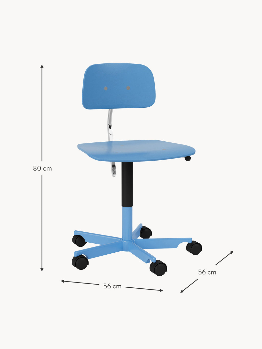 Office Chair Kevi 2533, height-adjustable