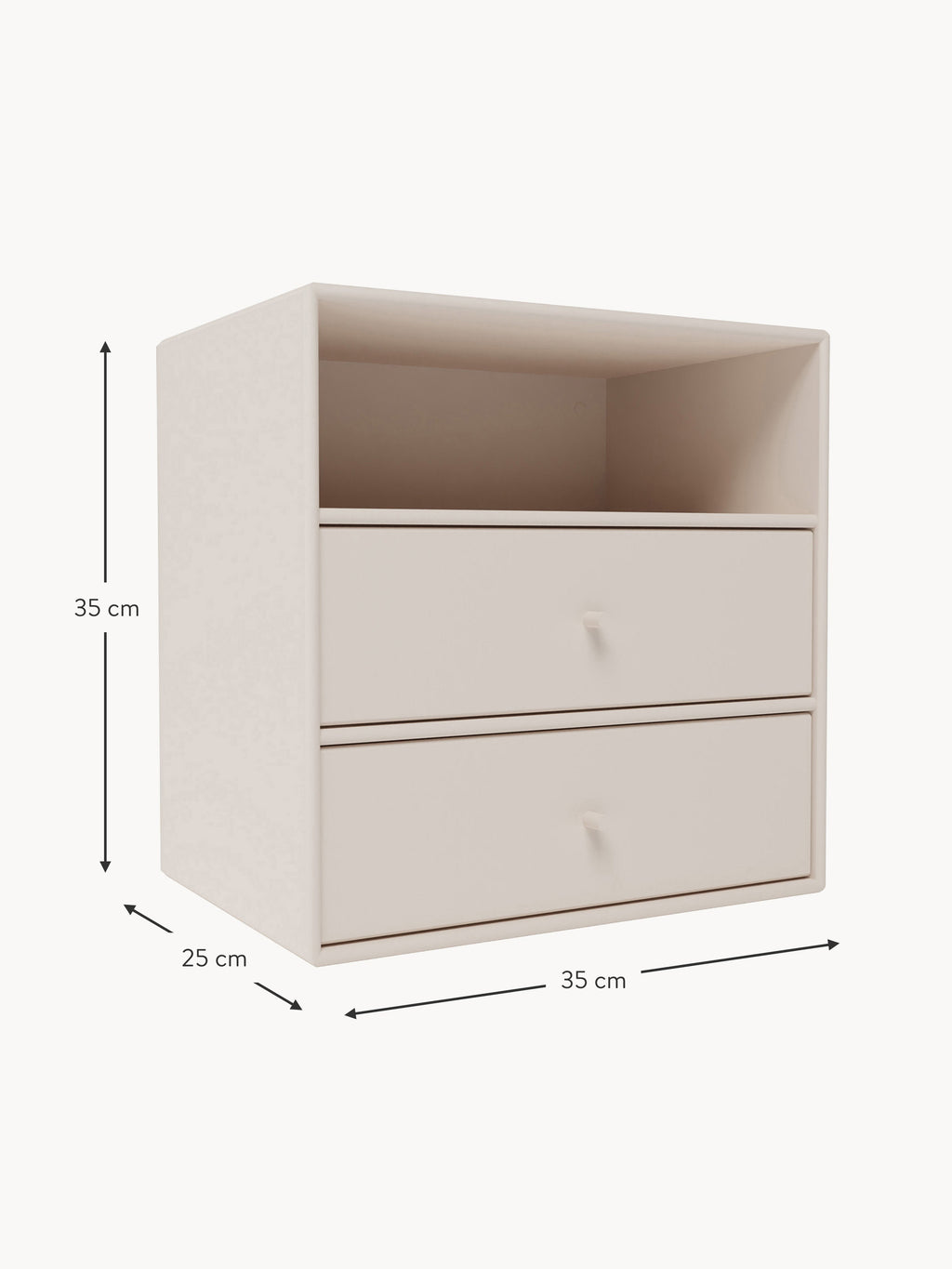 Module Montana Mini 1006 with Drawers for Modular Shelf System