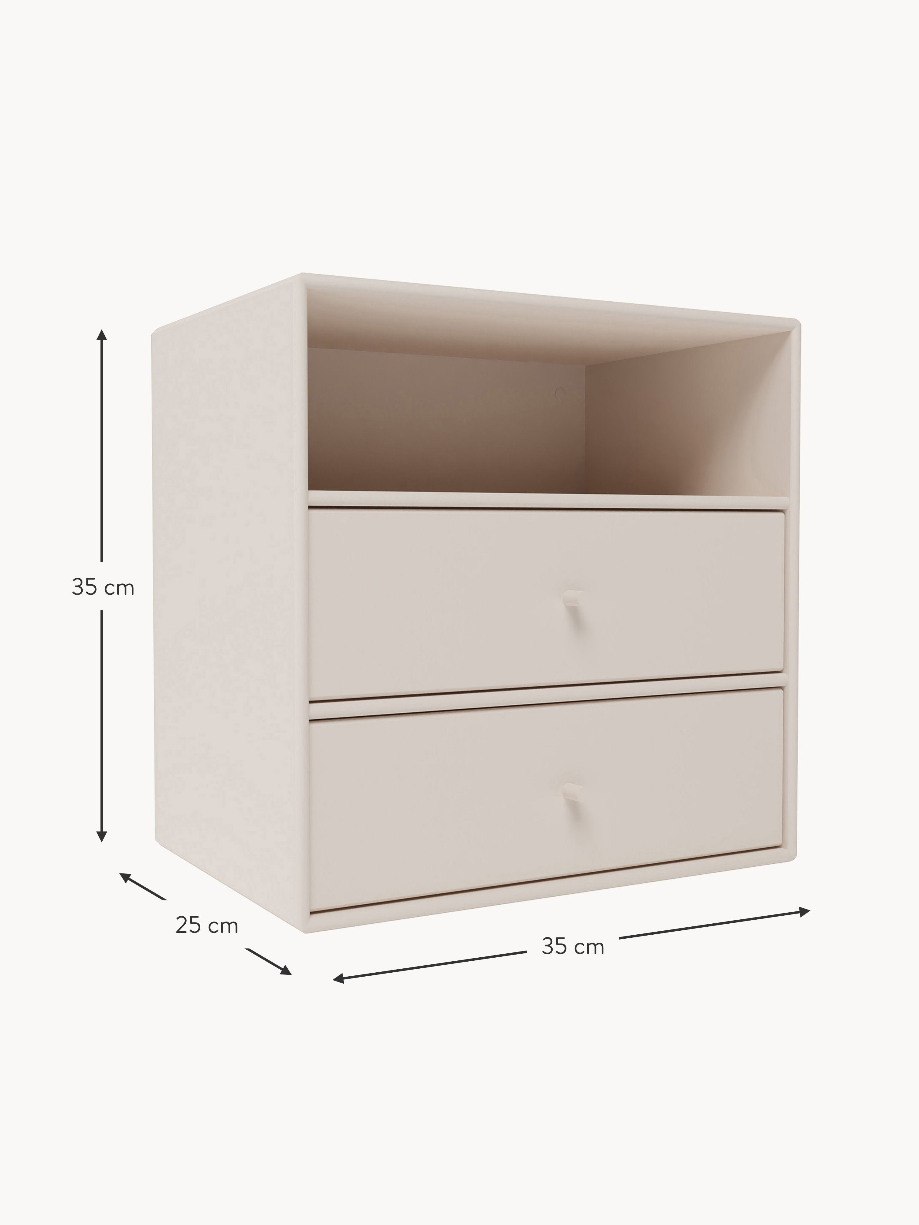 Module Montana Mini 1006 with Drawers for Modular Shelf System