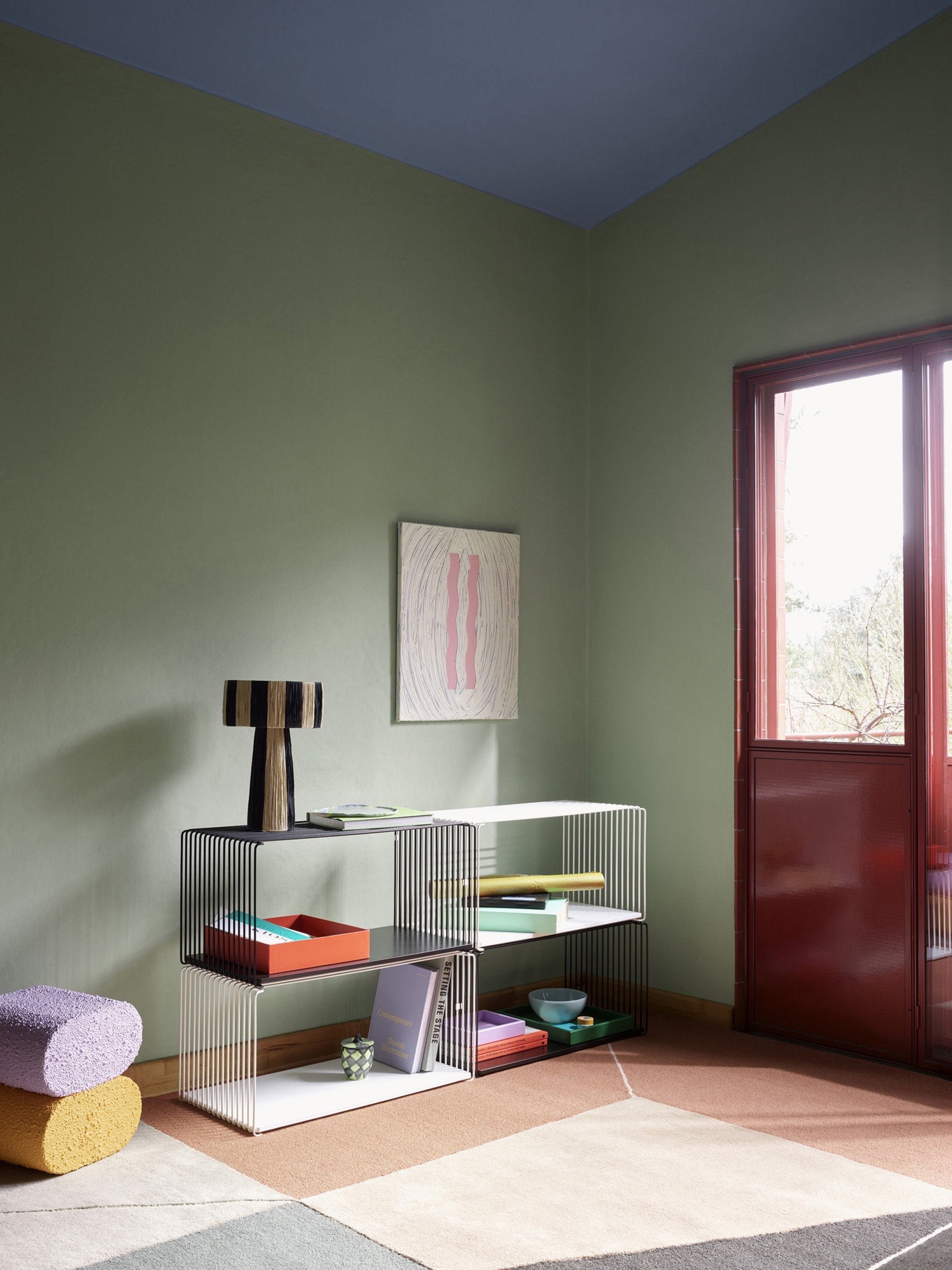 Module Panton Wire Extended for Modular Shelf System, W 70 cm