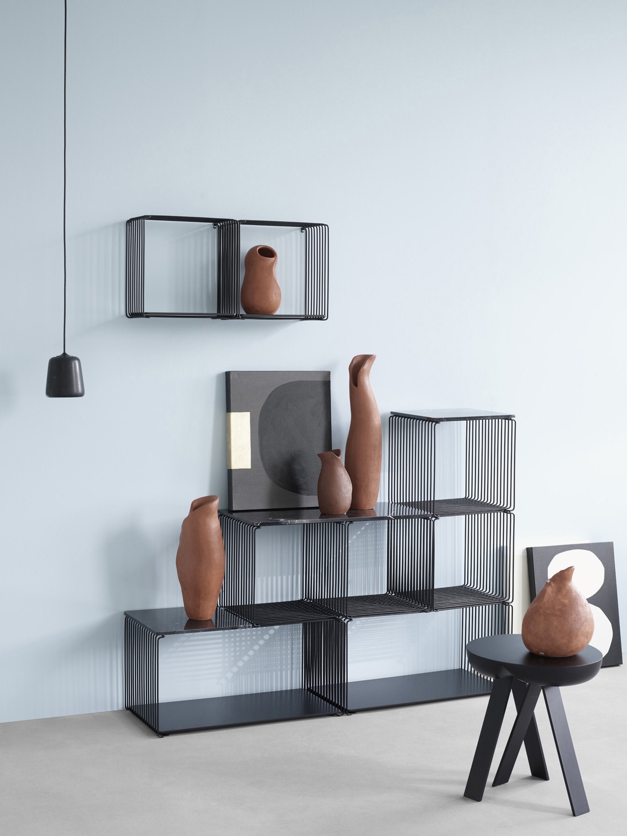 Module Panton Wire Extended for Modular Shelf System, W 70 cm