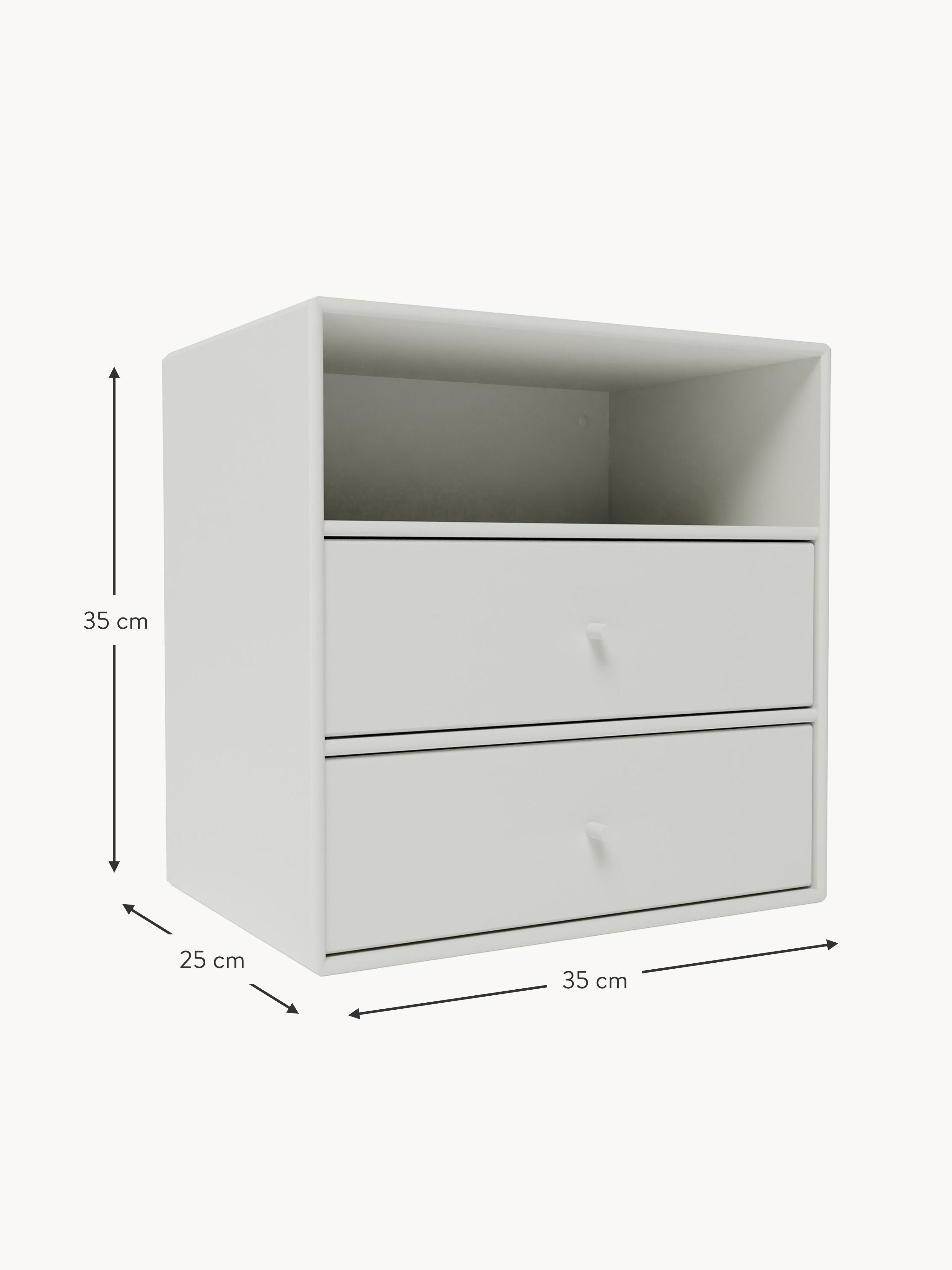 Module Montana Mini 1006 with Drawers for Modular Shelf System