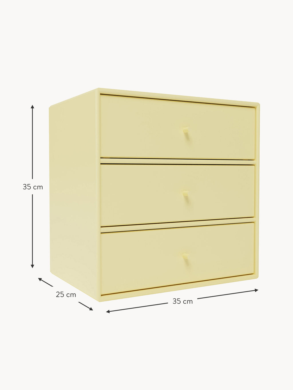 Module Montana Mini 1007 with Drawers for Modular Shelf System