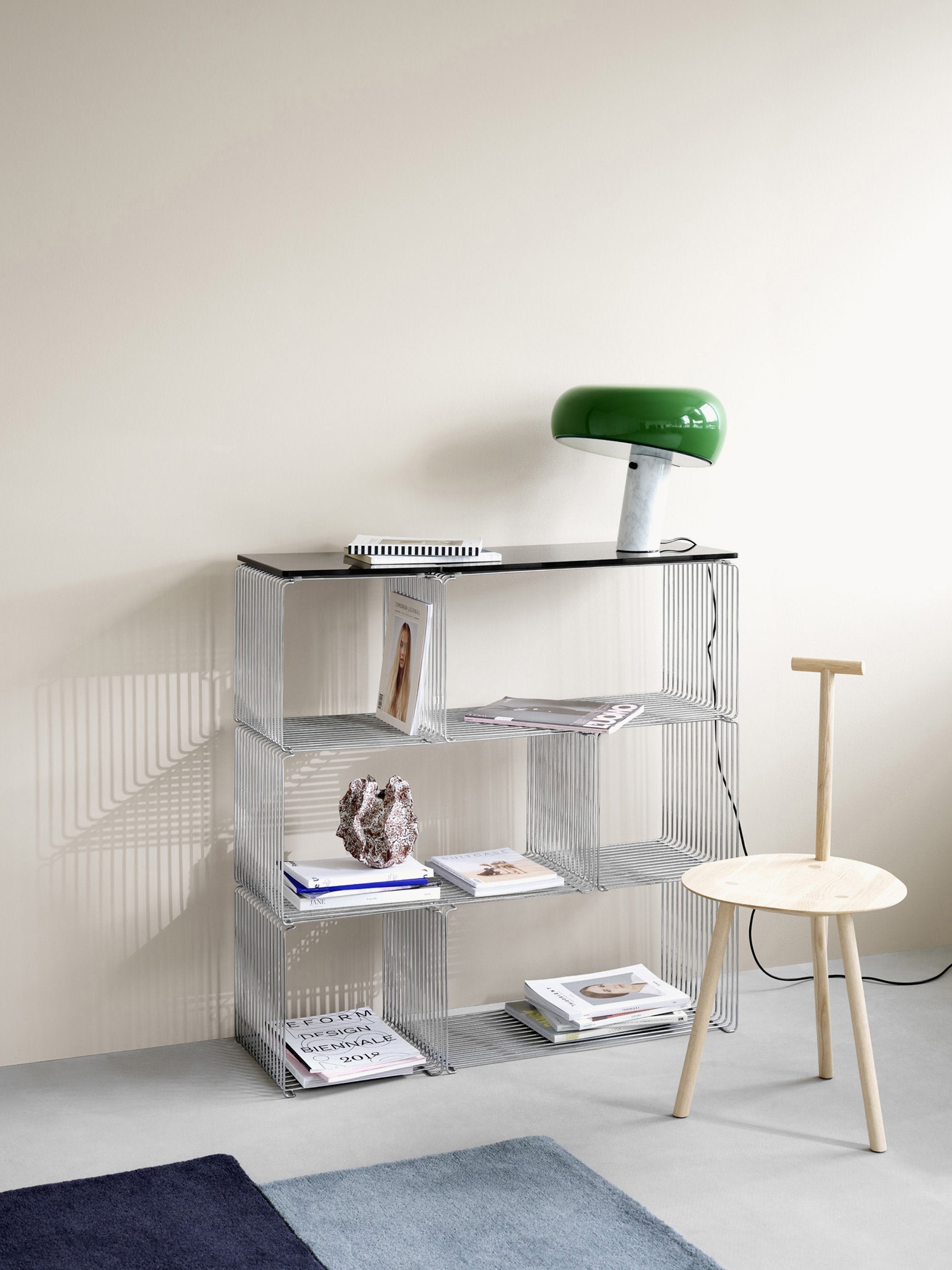 Module Panton Wire Extended for Modular Shelf System, W 70 cm