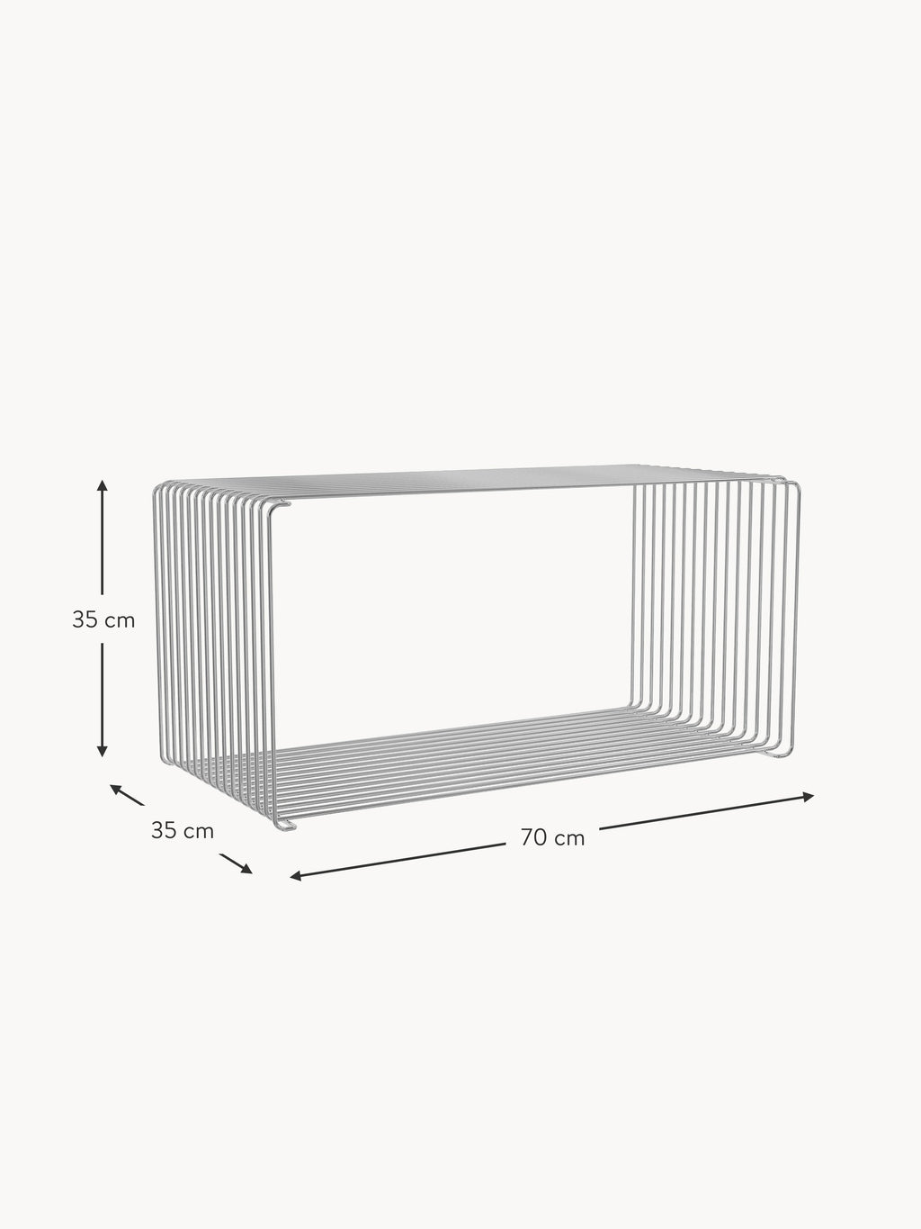 Module Panton Wire Extended for Modular Shelf System, W 70 cm