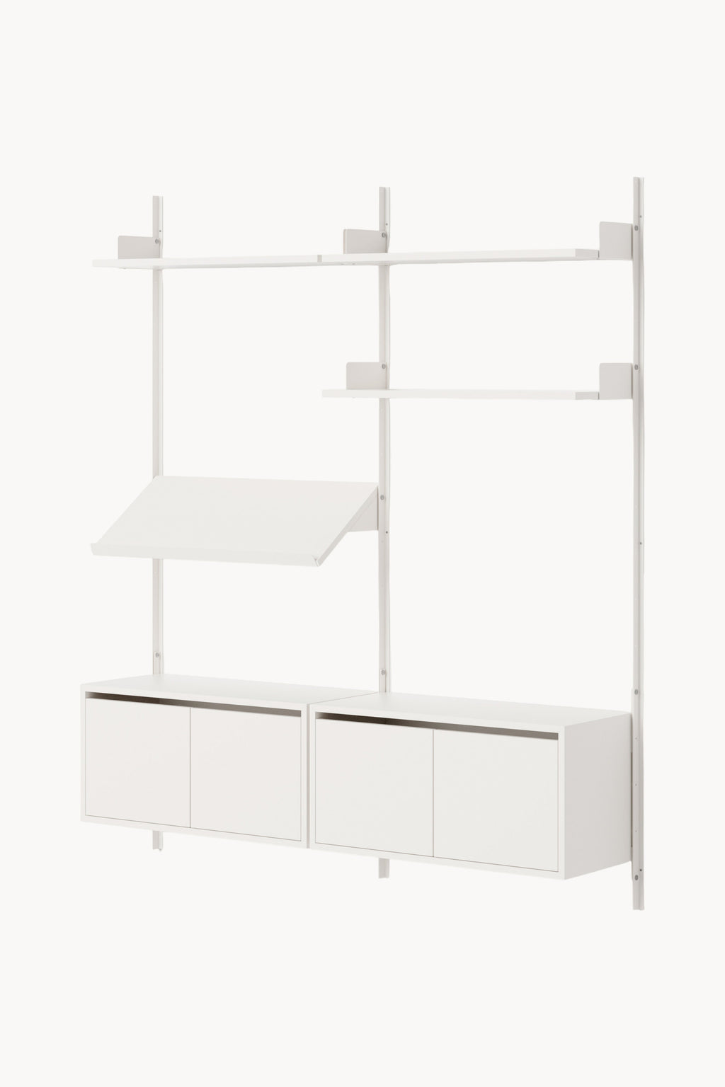 Gallery image 1 - Large Wall-Mounted Shelf Living with Cabinets