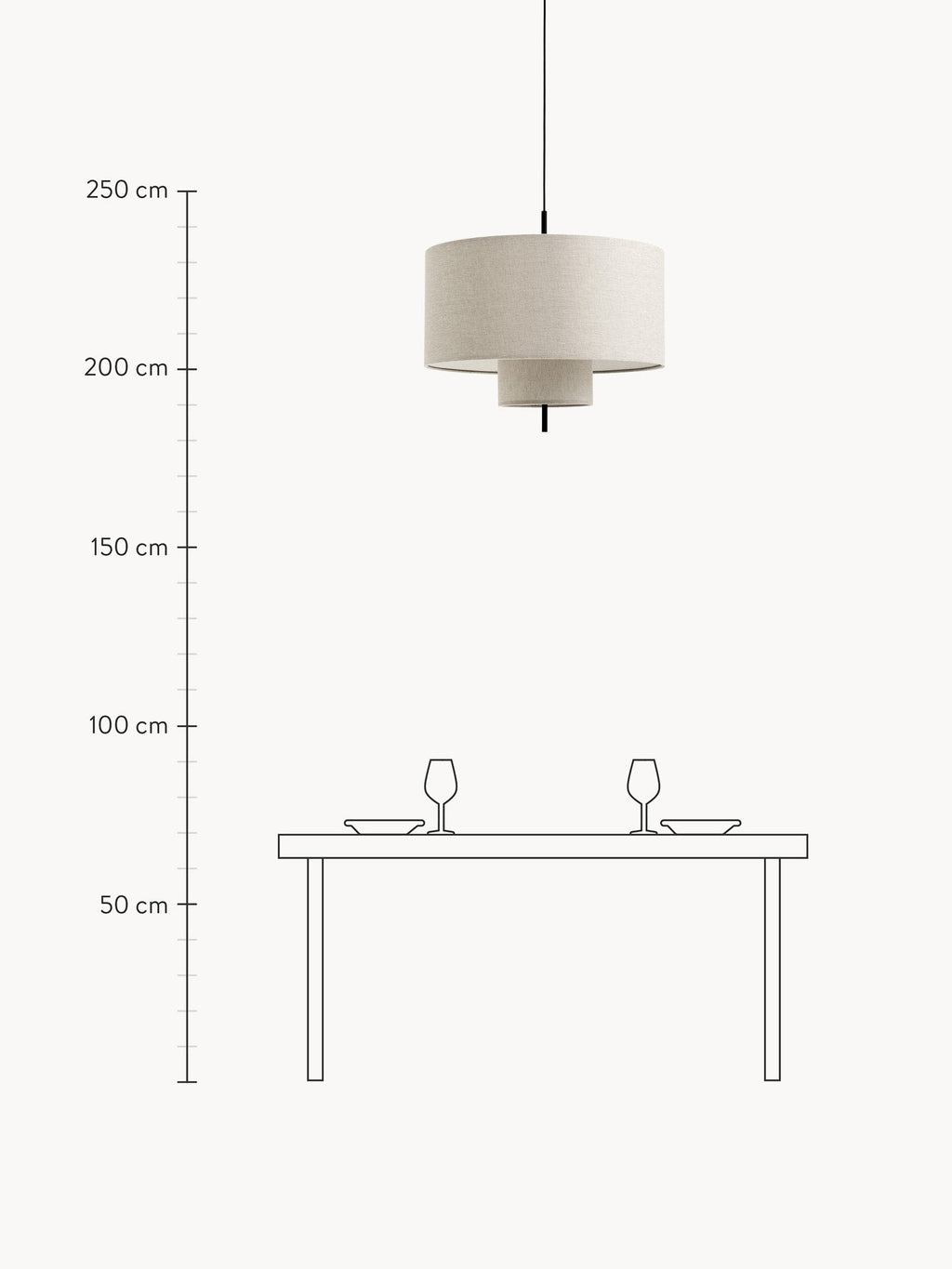 Margin Pendant Light, Various Sizes
