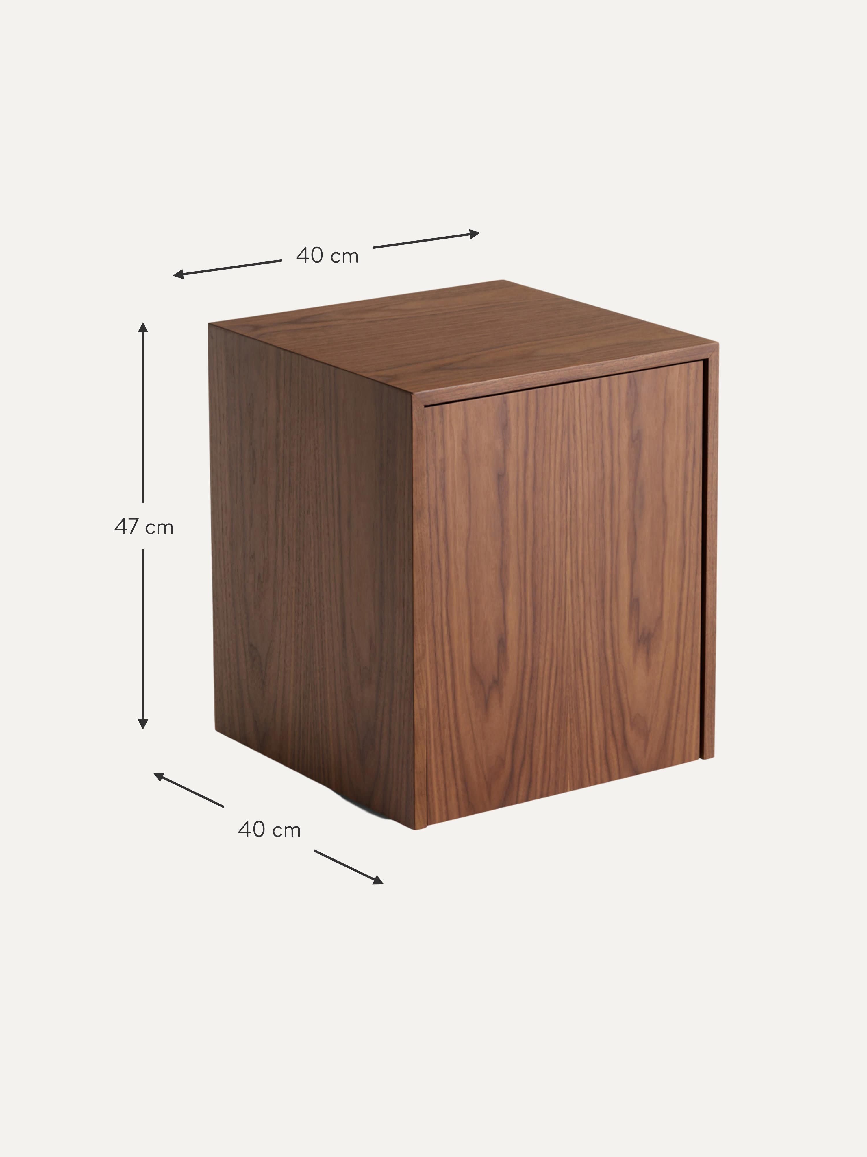 Mass Wooden Side Table