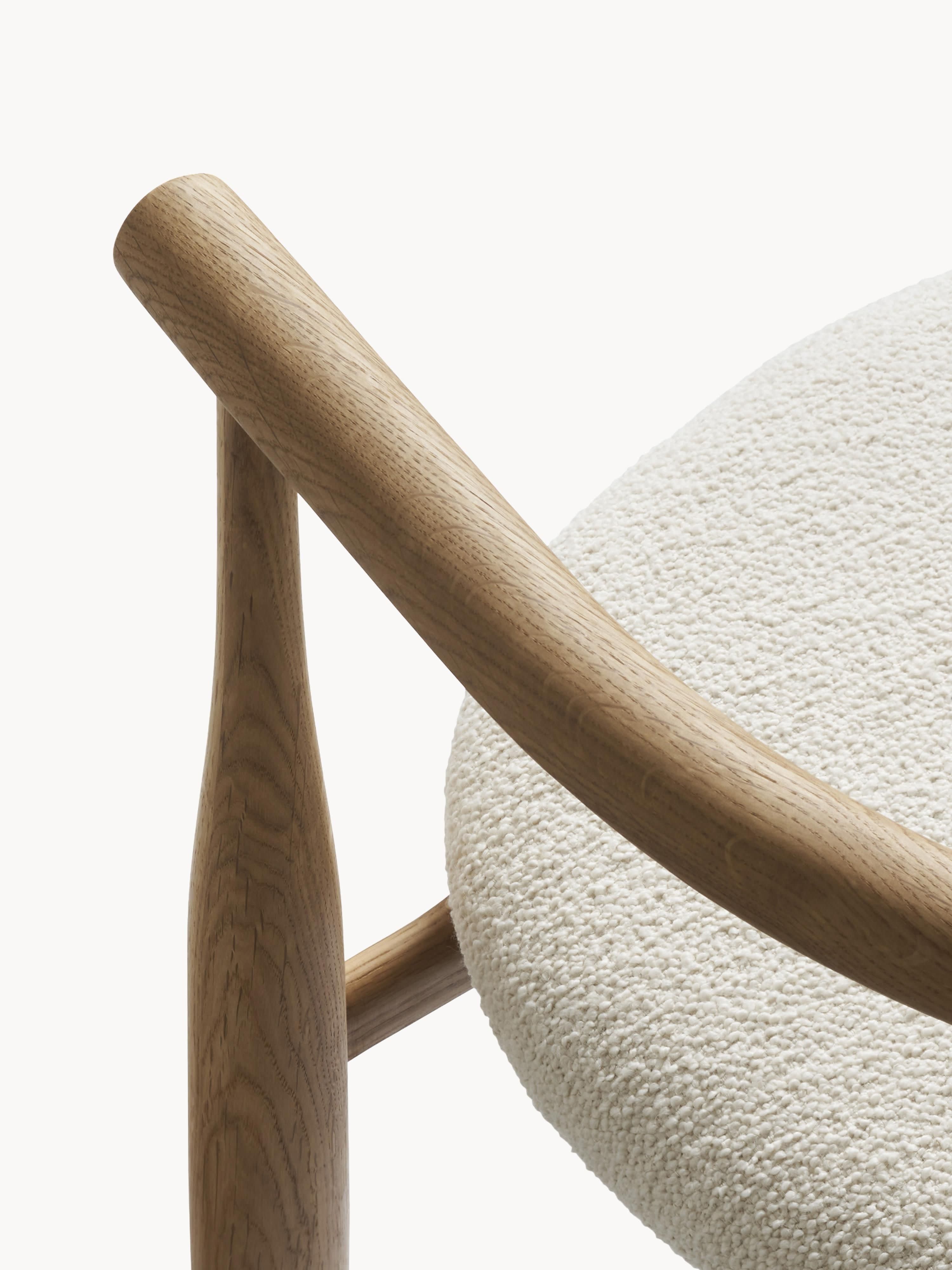 Bukowski Oak Wood Armchair
