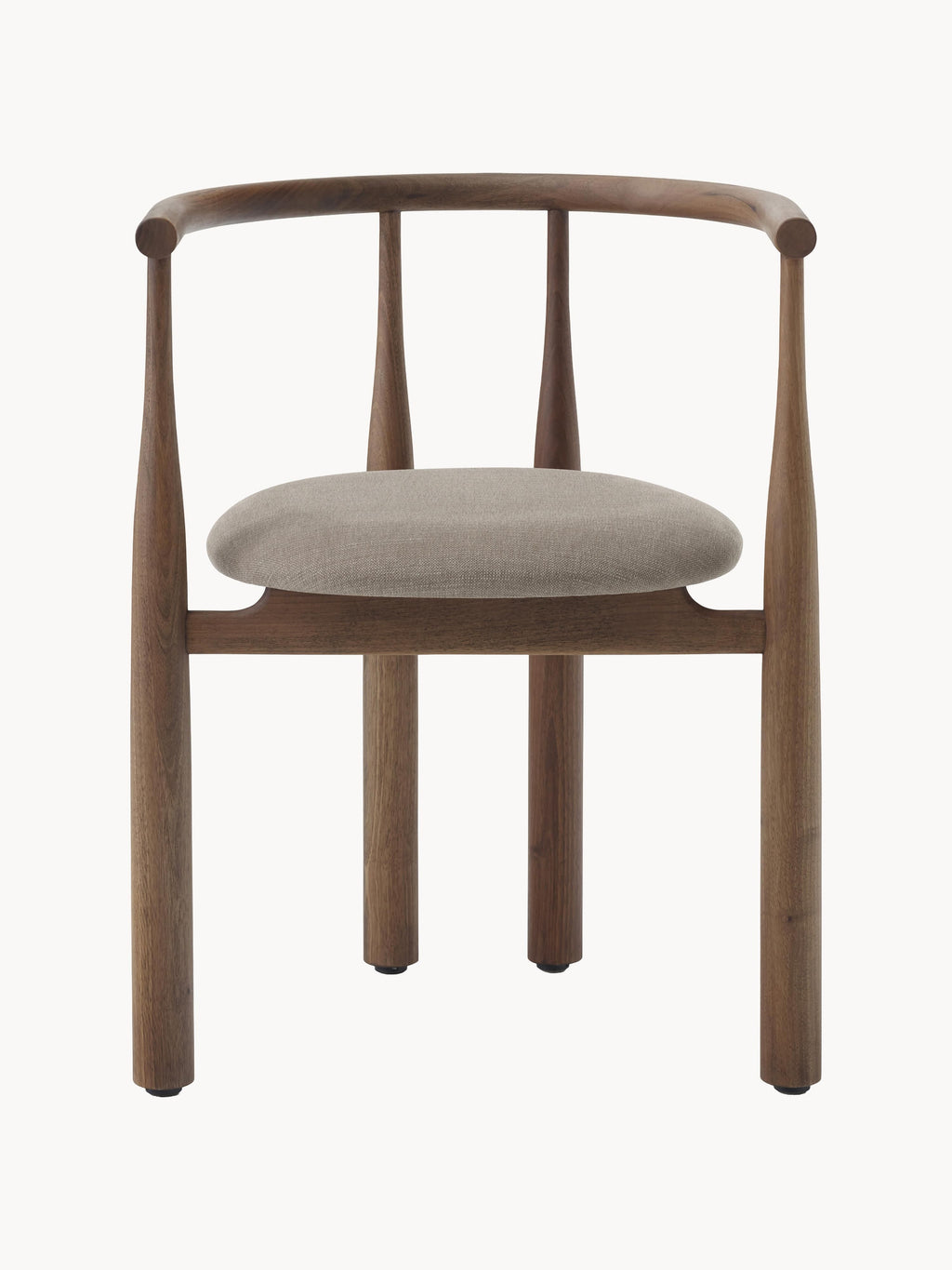 Bukowski Walnut Wood Armchair