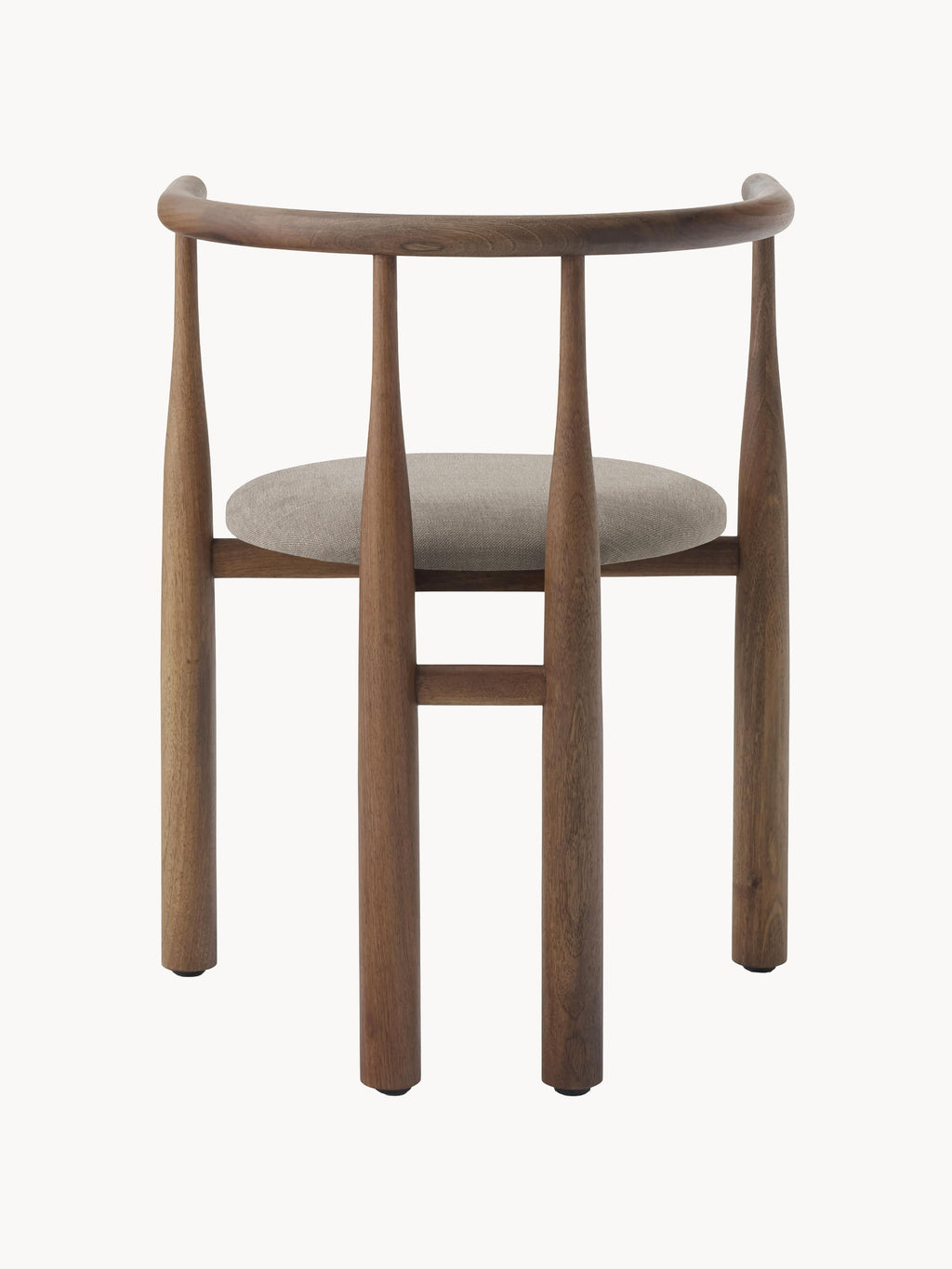 Bukowski Walnut Wood Armchair