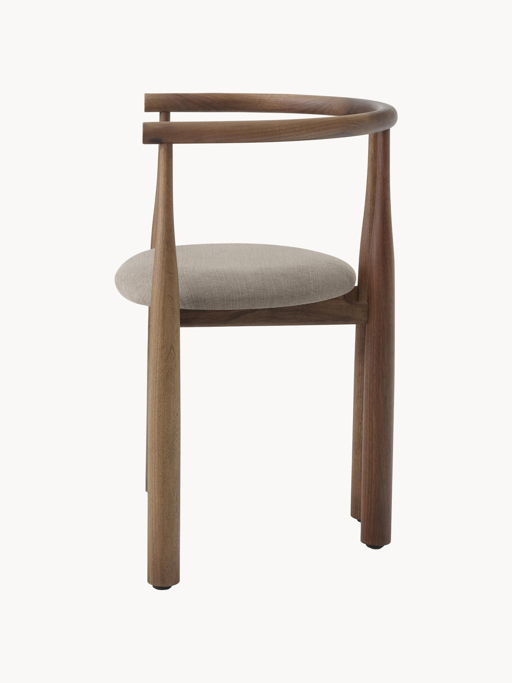 Bukowski Walnut Wood Armchair