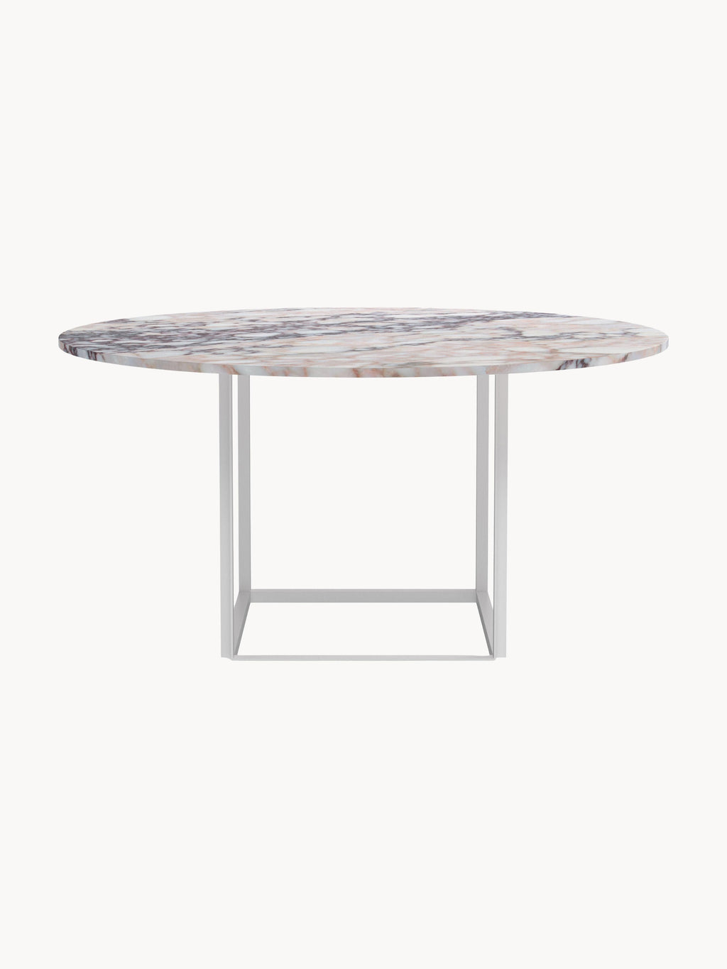 Florence Dining Table with Marble Table Top, Ø 145 cm