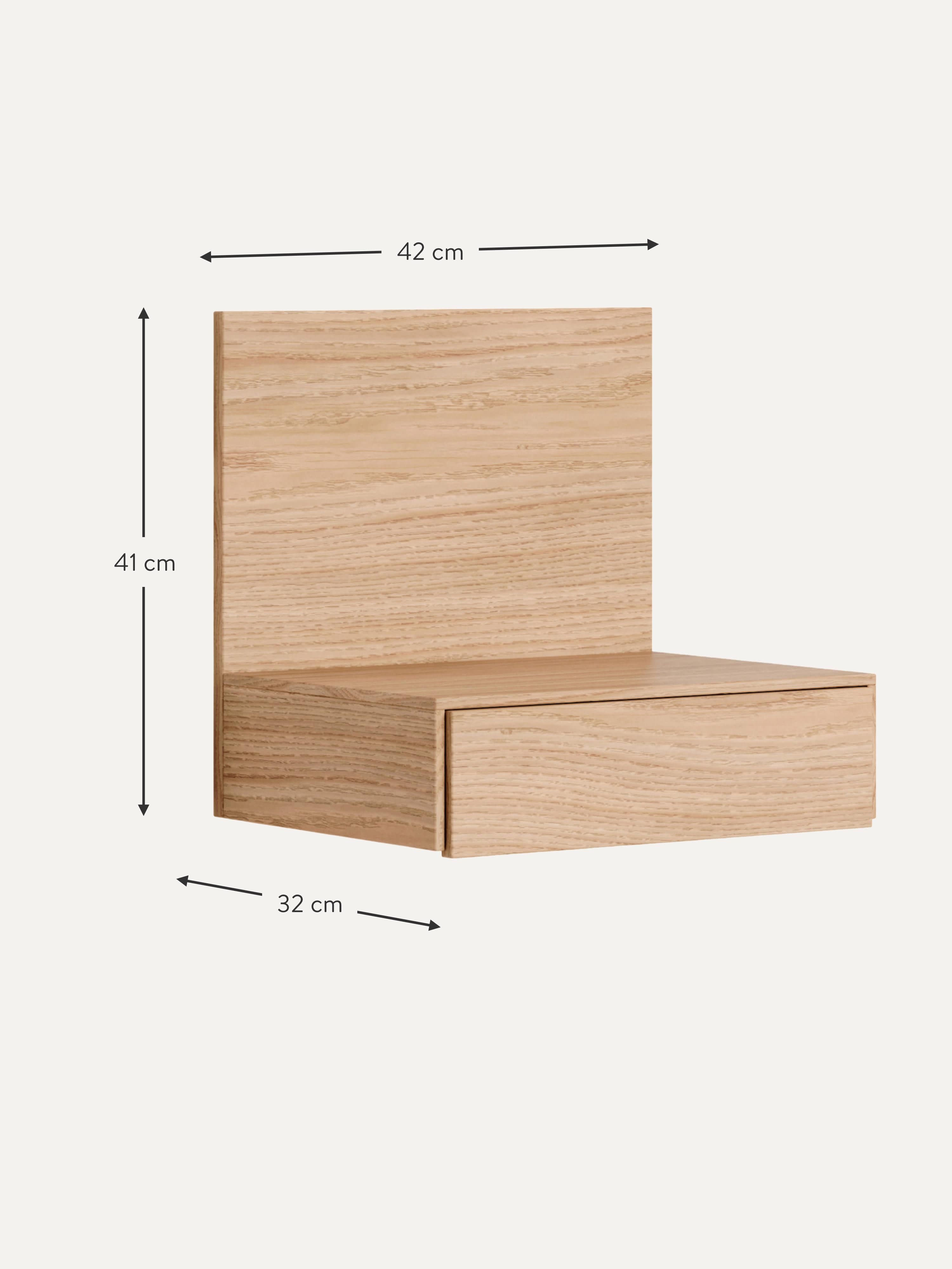 Tana Wall-Mounted Bedside Table