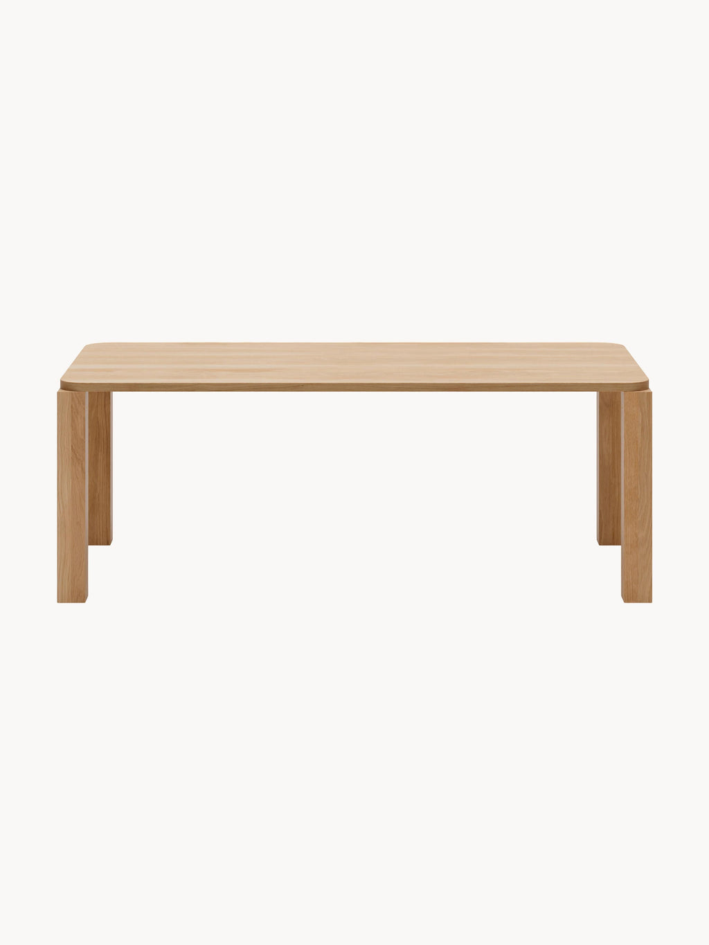Atlas Oak Wood Dining Table, Various Sizes