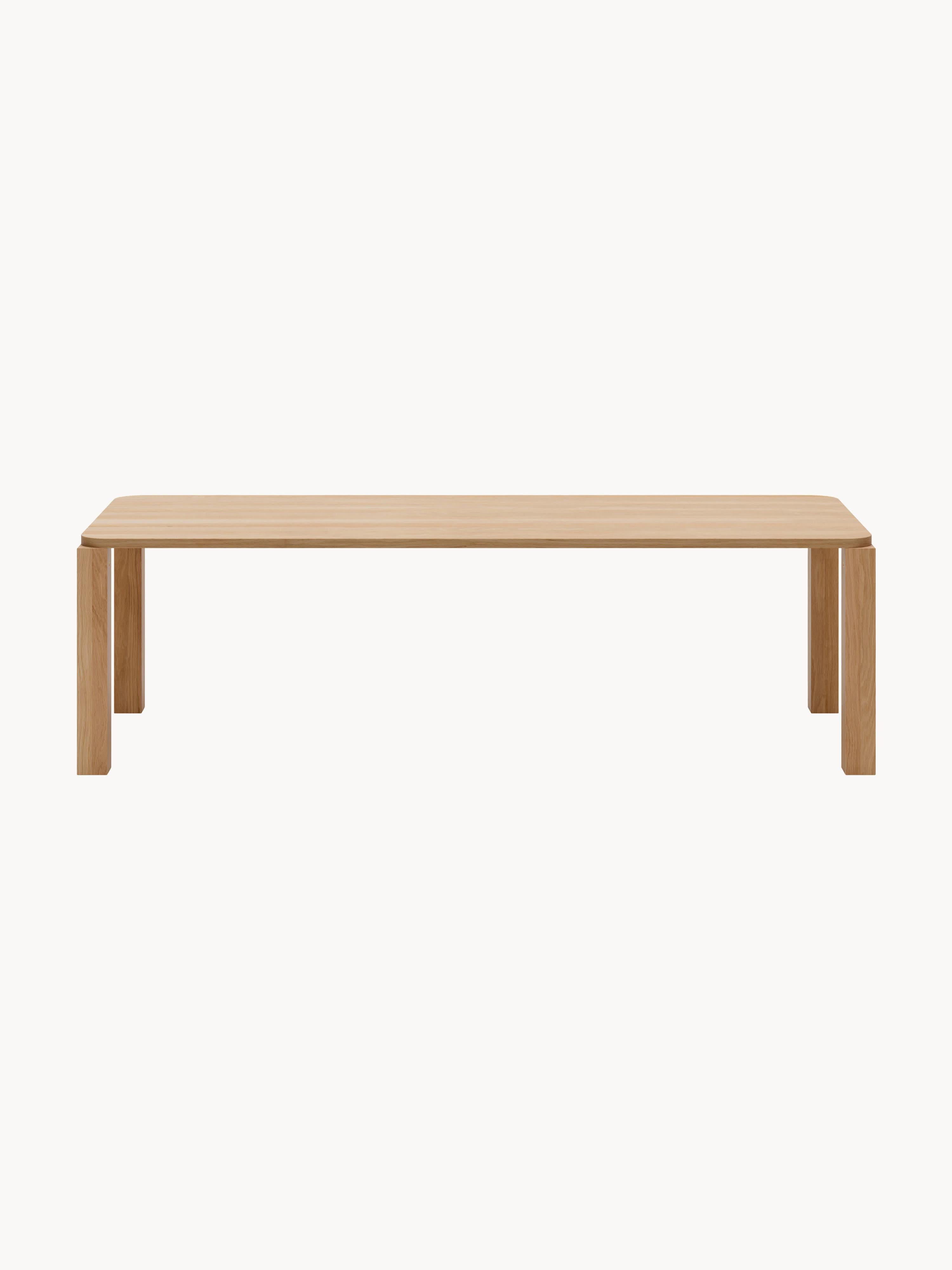 Atlas Oak Wood Dining Table, Various Sizes